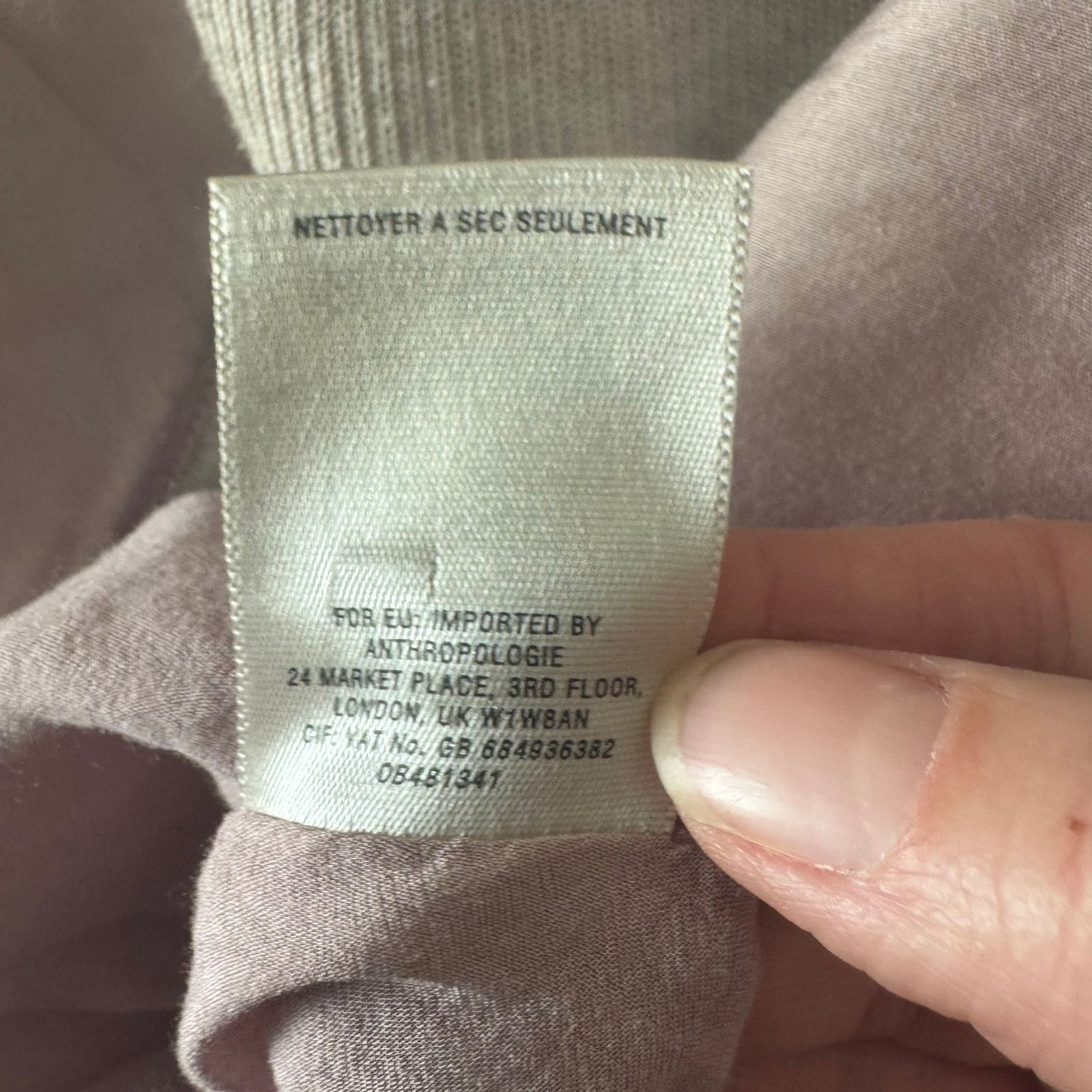 Anthropologie Anthropologie Maeve Women's Sleeveless Dress S Pale Purple Size S / US 4 / IT 40 - 11 Thumbnail