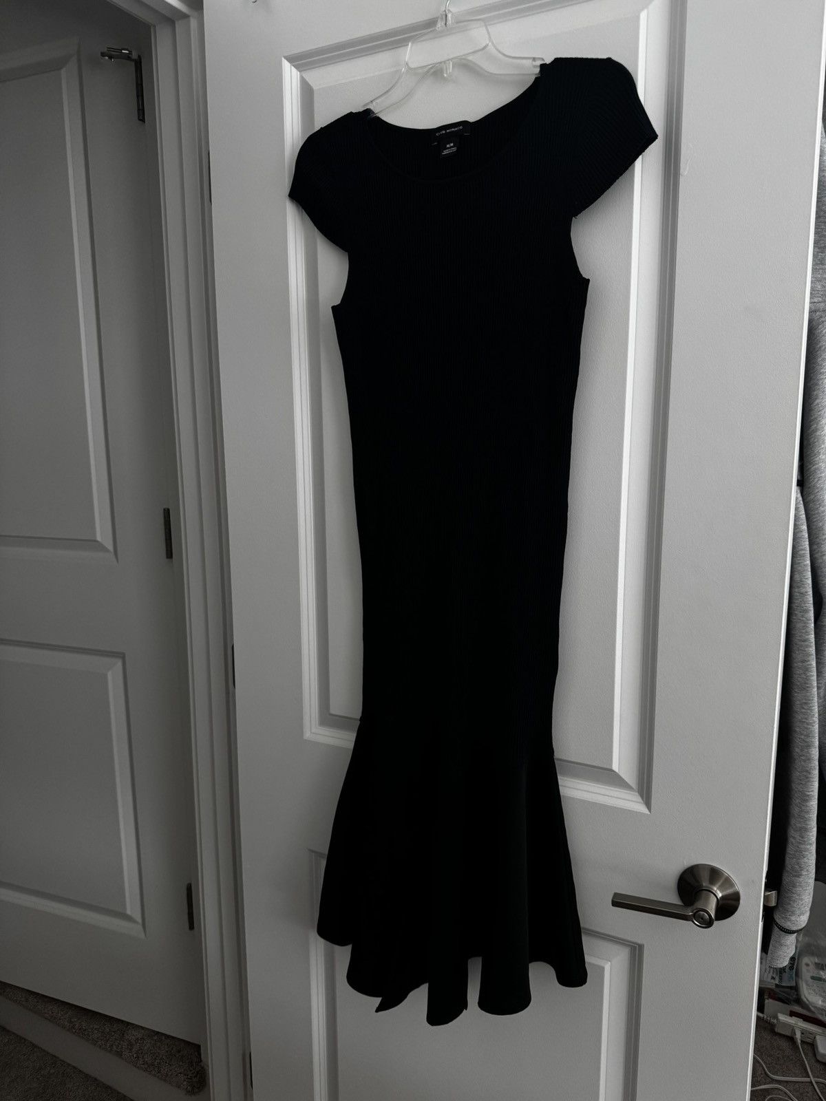 Club Monaco Club Monaco Midi Dress Blue & Black Size M / US 6-8 / IT 42-44 - 1 Thumbnail