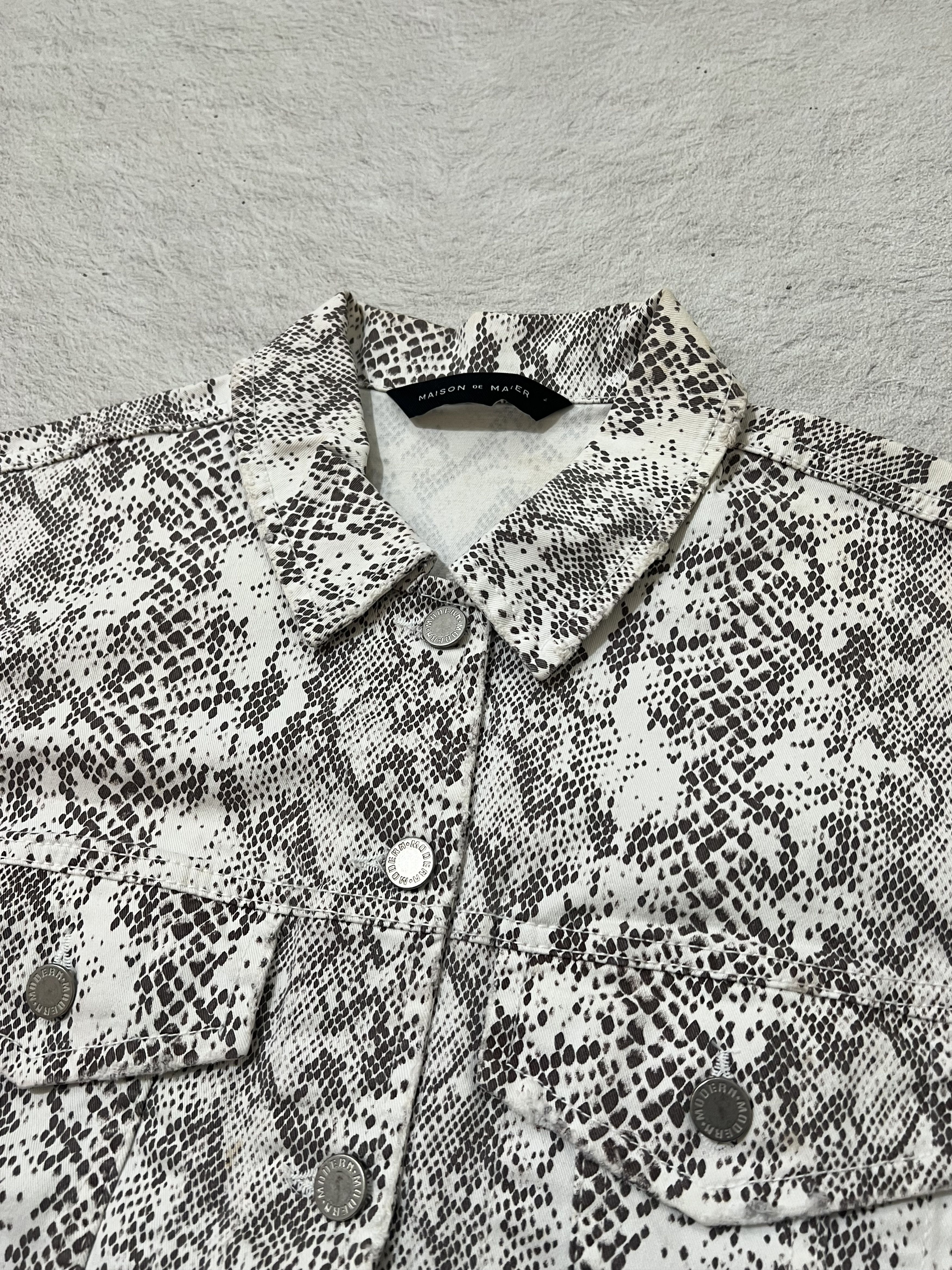 Japanese Brand 2000s Maison Jpg Snake Work Trucker y2k Lgb Ifsix Size US M / EU 48-50 / 2 - 5 Thumbnail