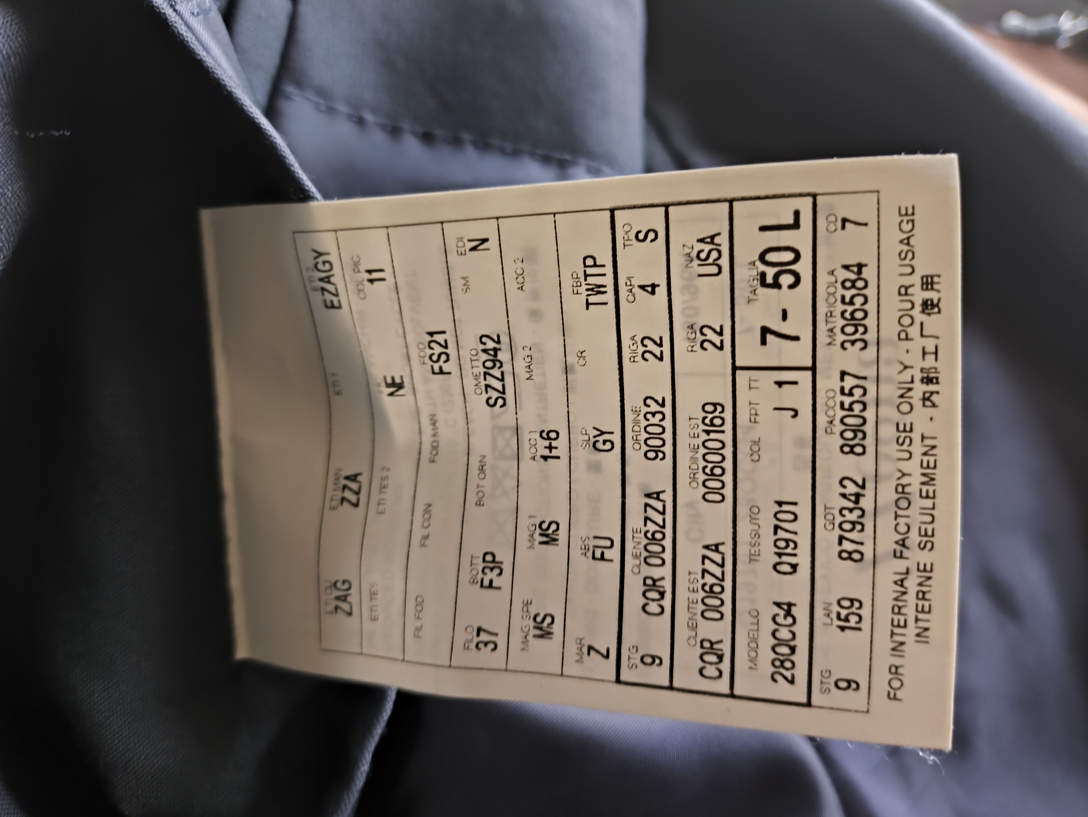 Z Zegna Z Zegna Black wool suit 50 Size 50L - 5 Thumbnail
