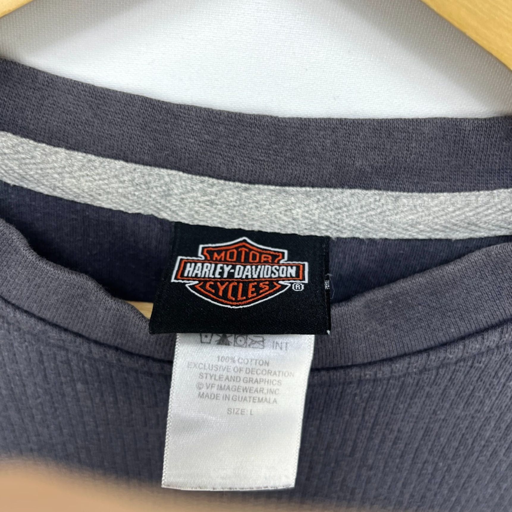 Harley Davidson VINTAGE Harley-Davidson Nebraska T-Shirt Large Mens Shirt Gray Harley-Davidson Size US L / EU 52-54 / 3 - 5 Thumbnail