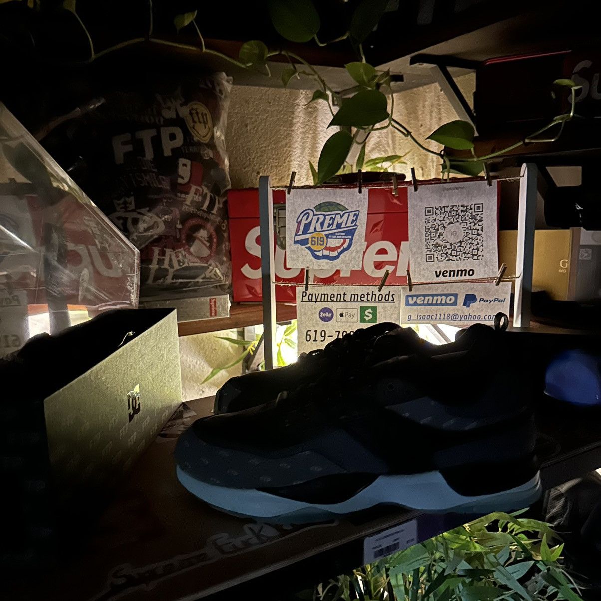 DC × Fuck The Population Ftp DC Tribeka Black Ds size 11m Size US 11 / EU 44 - 5 Thumbnail