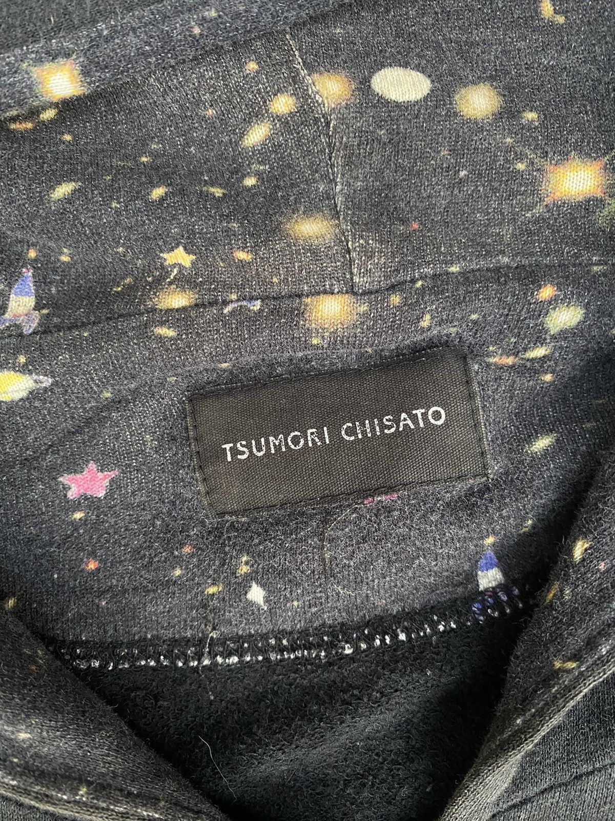 Tsumori Chisato Distressed Tsumori Chisato Sun Faded Hoodies Size US M / EU 48-50 / 2 - 8 Thumbnail
