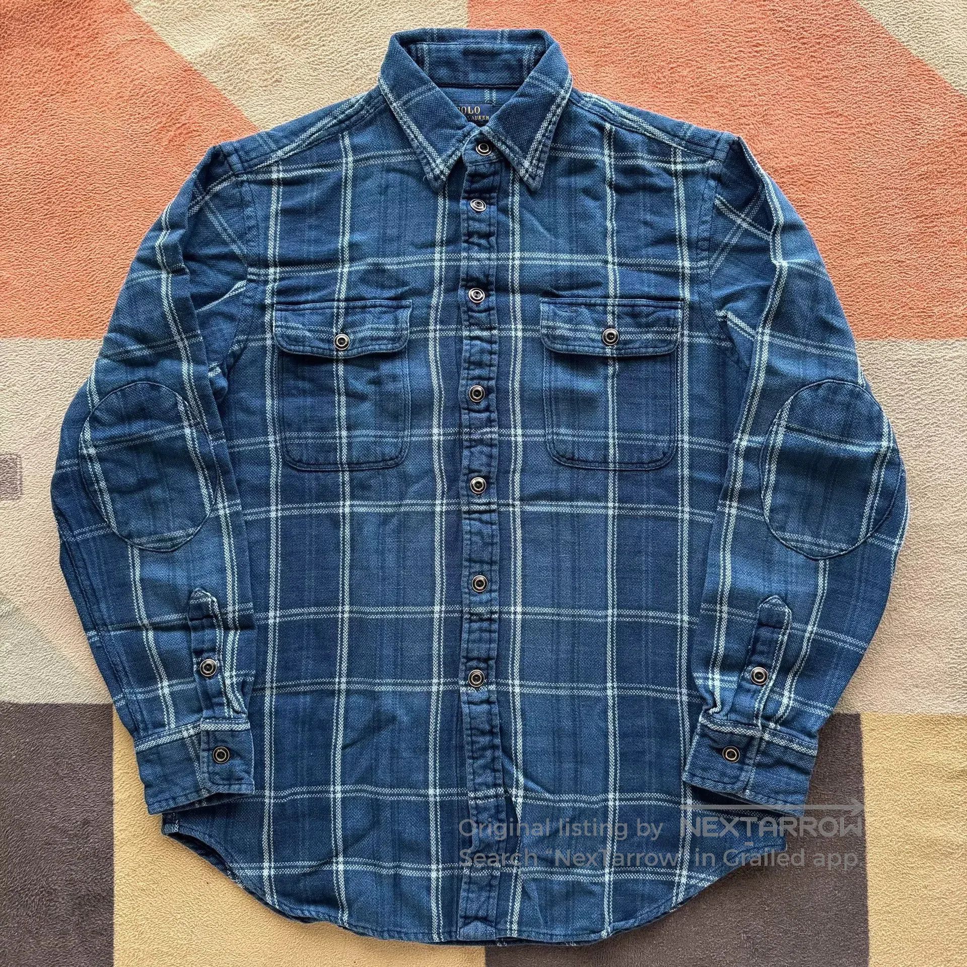 Polo Ralph Lauren Ralph Lauren Blue Plaid Shirt. Size US M / EU 48-50 / 2 - 1 Thumbnail