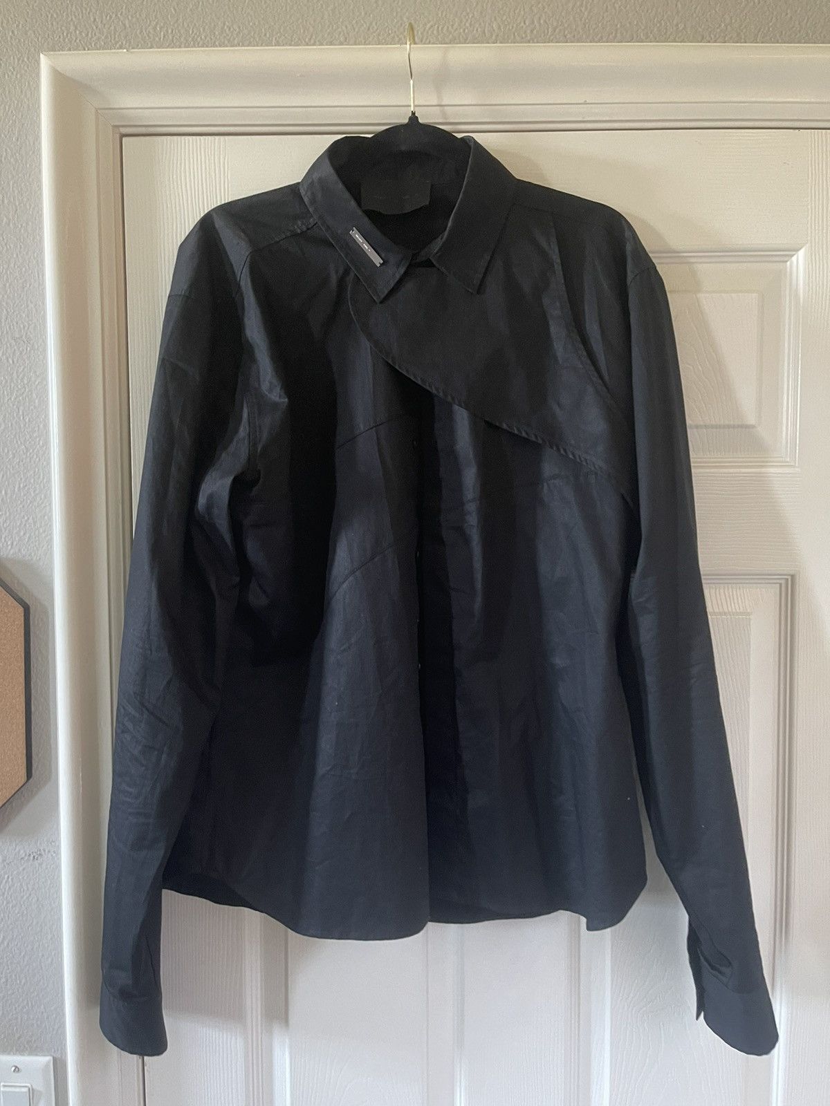 Heliot Emil Heliot Emil Asymmetrical Dress Shirt Size US L / EU 52-54 / 3 - 1 Thumbnail
