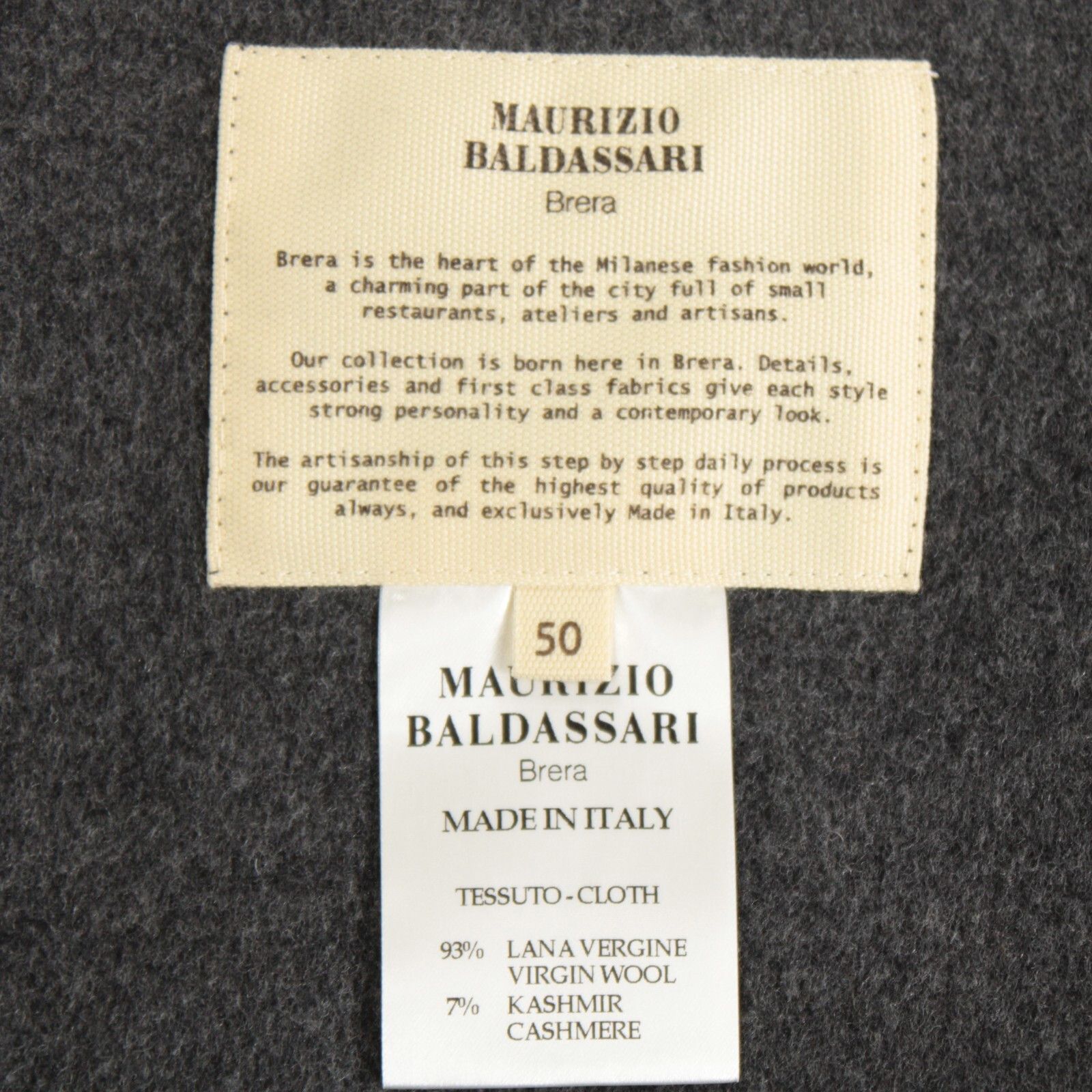Maurizio Baldassari Maurizio Baldassari Jacket Size M US In Brown Wool Size US M / EU 48-50 / 2 - 9 Thumbnail