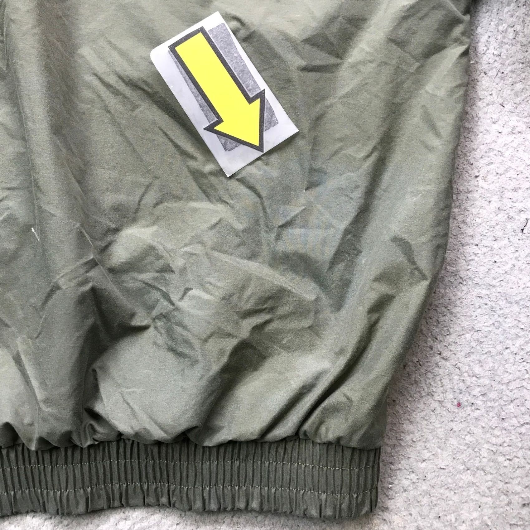 Logo 7 VINTAGE Boast USA Windbreaker Jacket Men XL Green Full Zip Pockets Logo 90s Nylon Jacket Size US XL / EU 56 / 4 - 5 Thumbnail