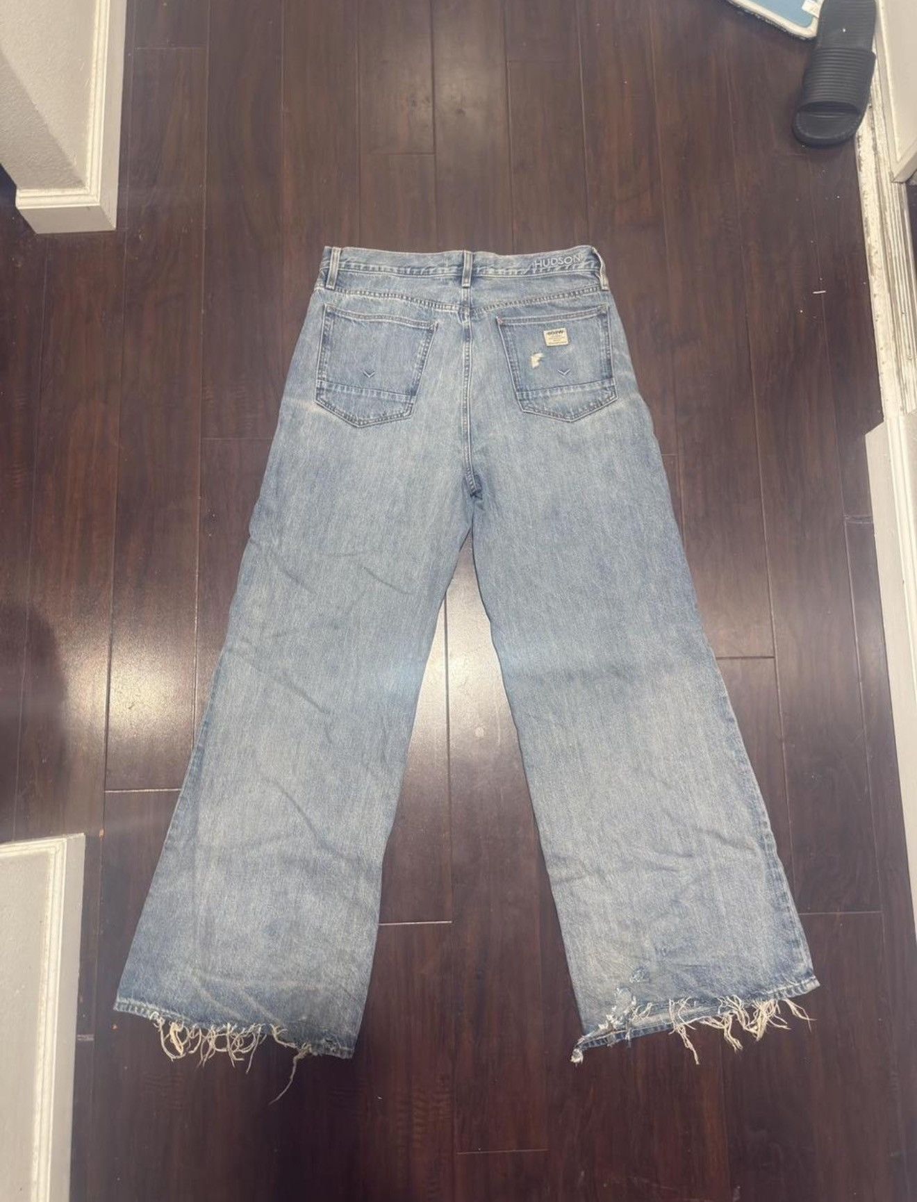 Hudson Hudson Moore Wide leg jeans Size US 34 / EU 50 - 2 Thumbnail