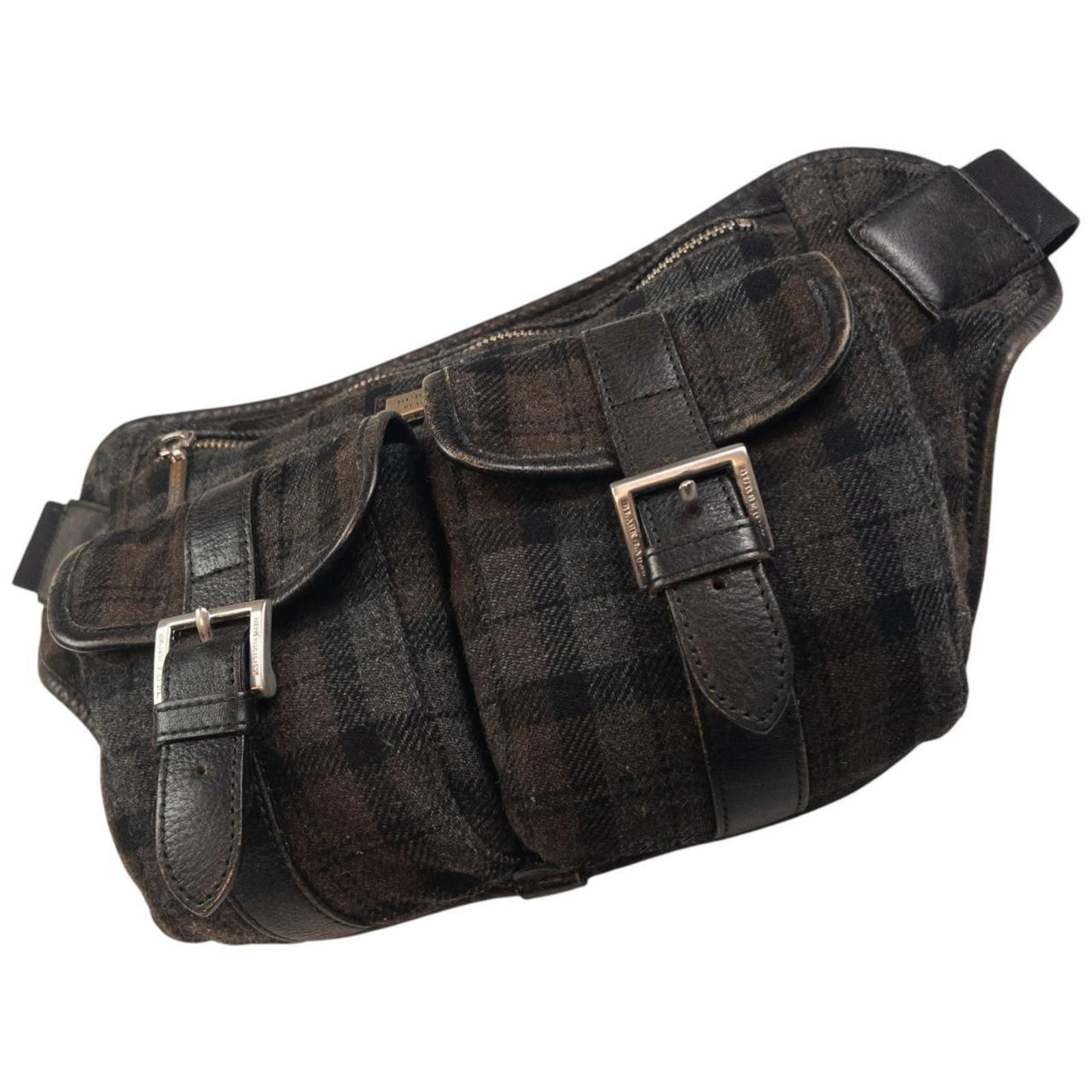 Burberry Vintage Burberry Nova Check Wool Crossbody Bag Size ONE SIZE - 7 Thumbnail