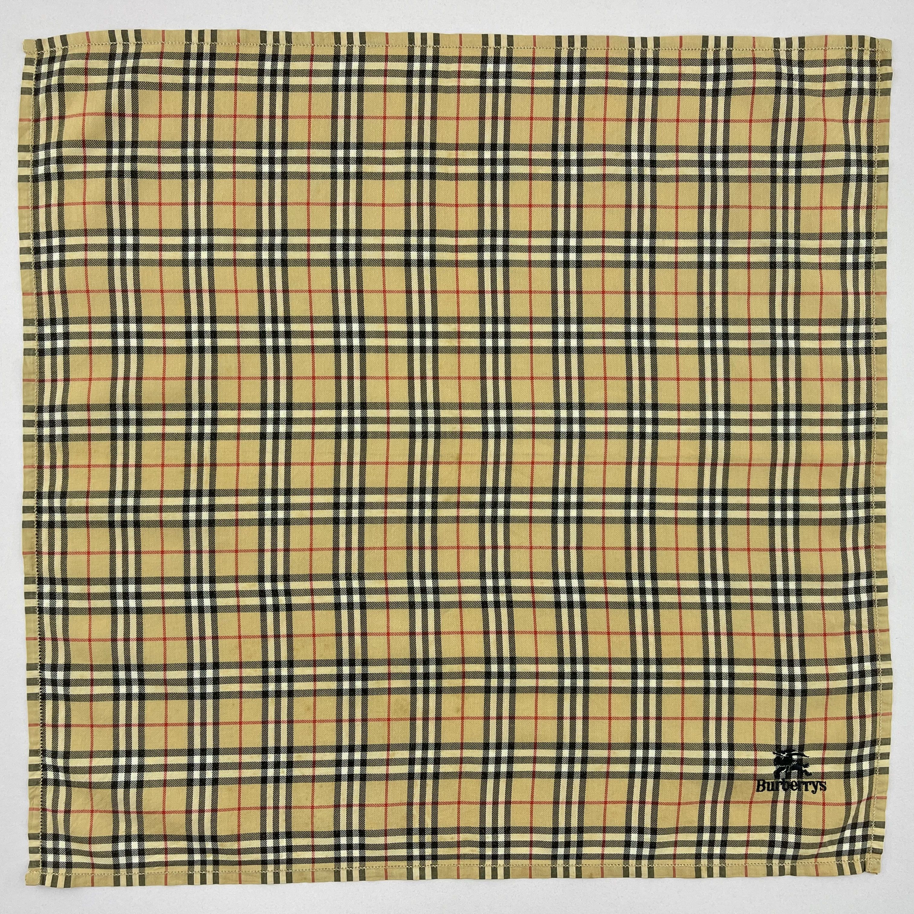 Burberry Burberry Nova Check Handkerchief/Neckerchief/Bandana-KD3273 Size ONE SIZE - 2 Thumbnail