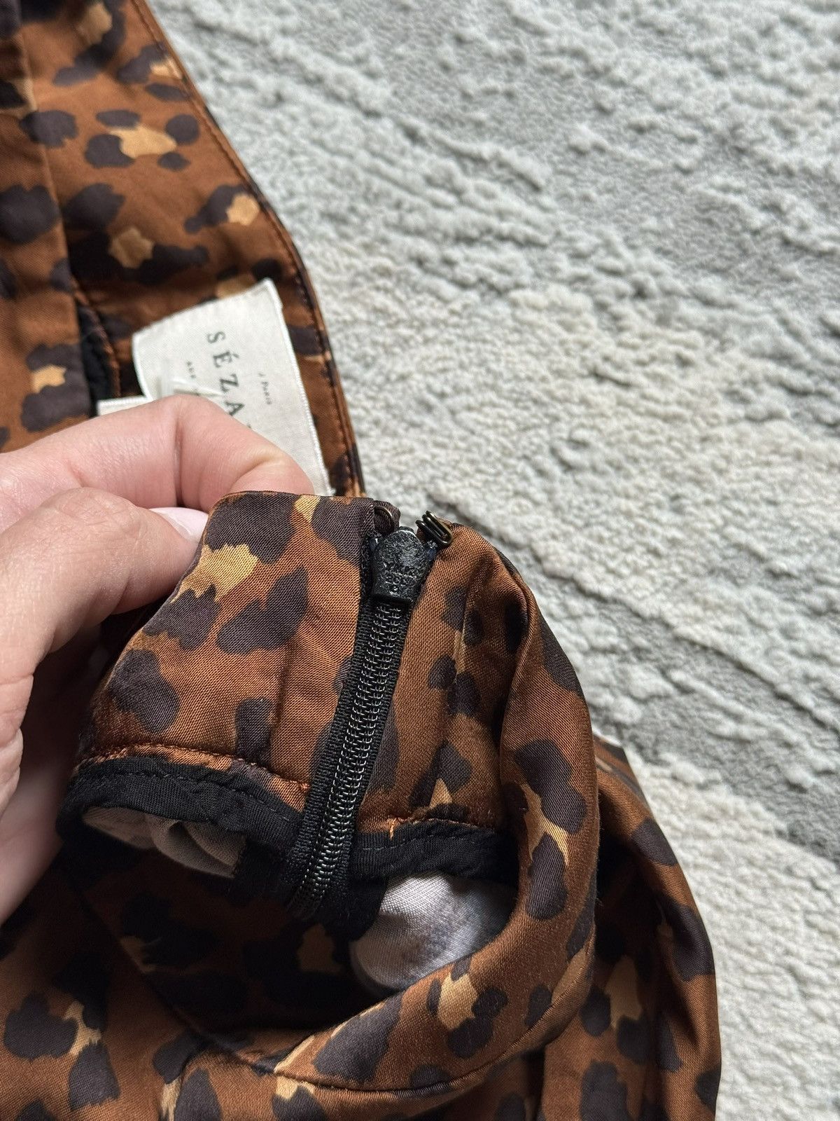 Sezane Sezane skirt leo print Size 24" / US 00 / IT 34 - 5 Thumbnail