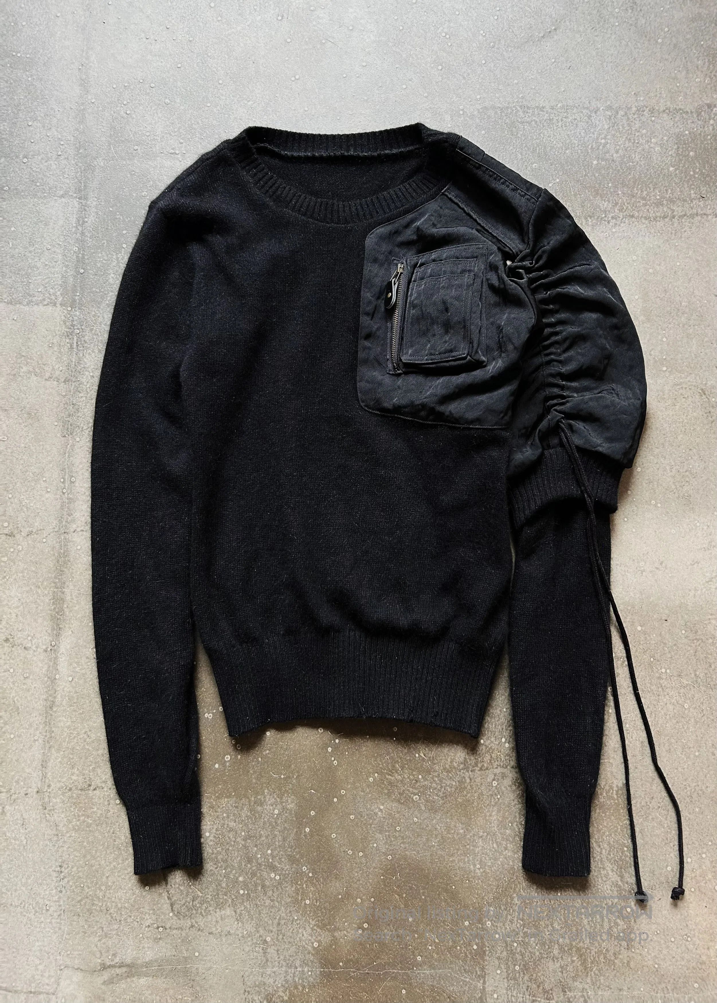 Japanese Brand Unique Deconstructed Layered Top. Size US M / EU 48-50 / 2 - 3 Thumbnail