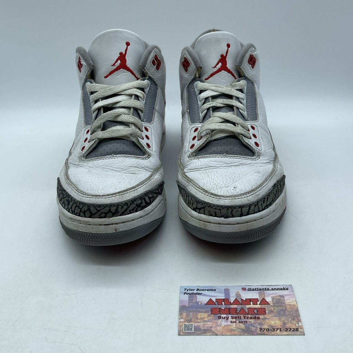 Jordan Brand Air Jordan 3 fire red Size US 9.5 / EU 42-43 - 2 Thumbnail