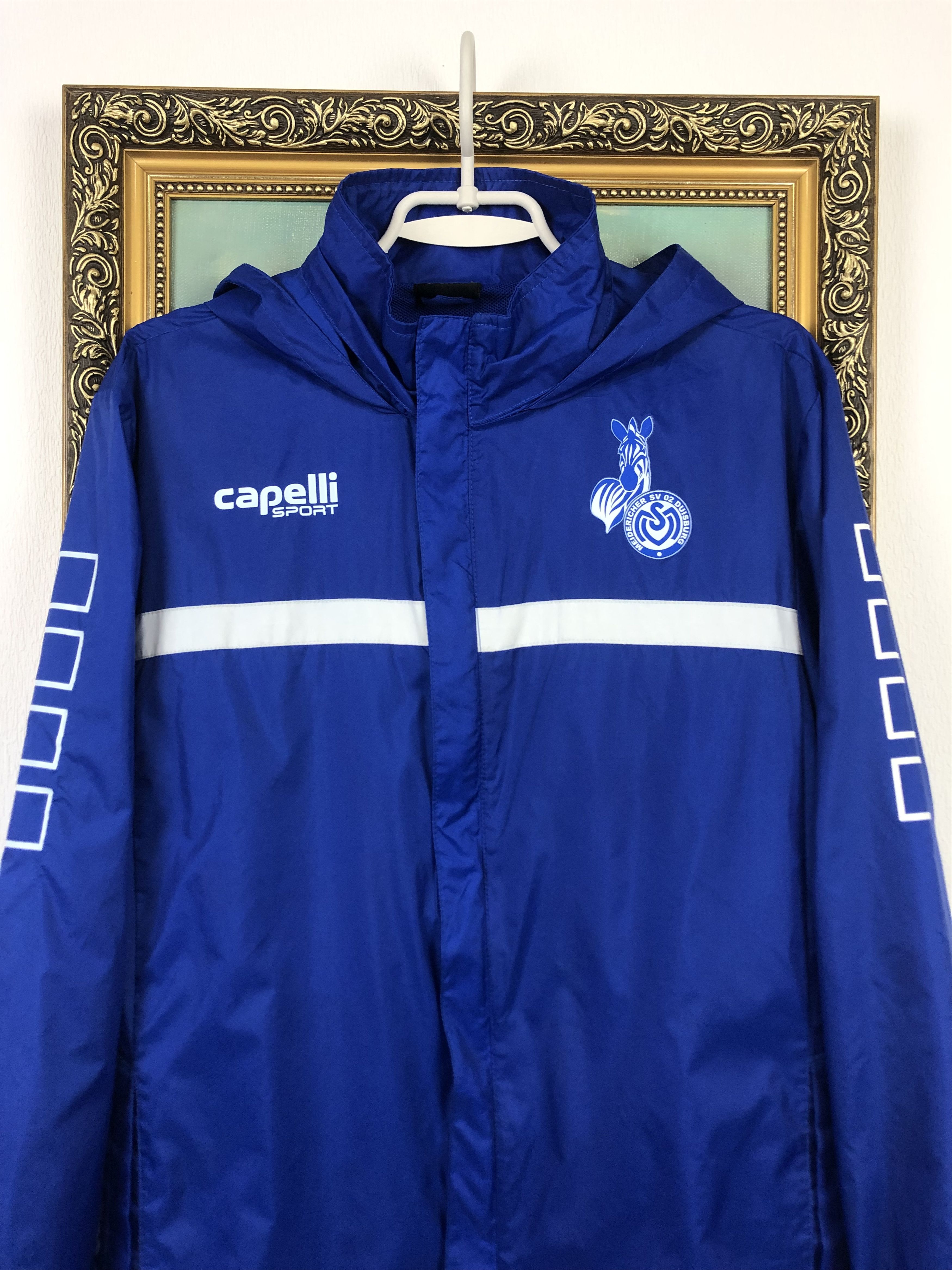 Other Vintage MSV Duisburg Football JAcket Windbreaker Soccer Size US M / EU 48-50 / 2 - 2 Thumbnail