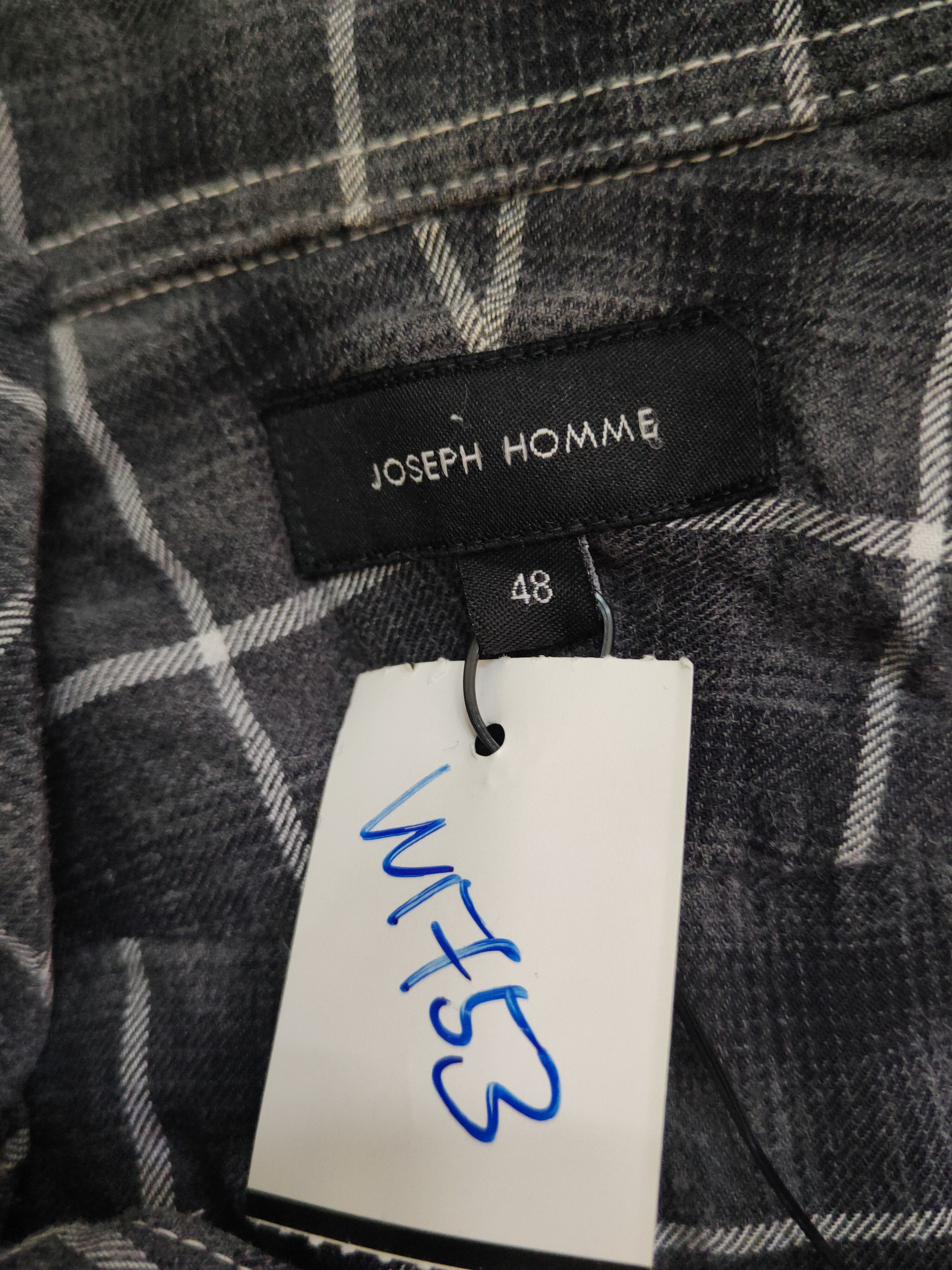 JOSEPH HOMME × Vintage Joseph Homme Dark Gray Button Up Shirts #W1753 Size US L / EU 52-54 / 3 - 12 Thumbnail