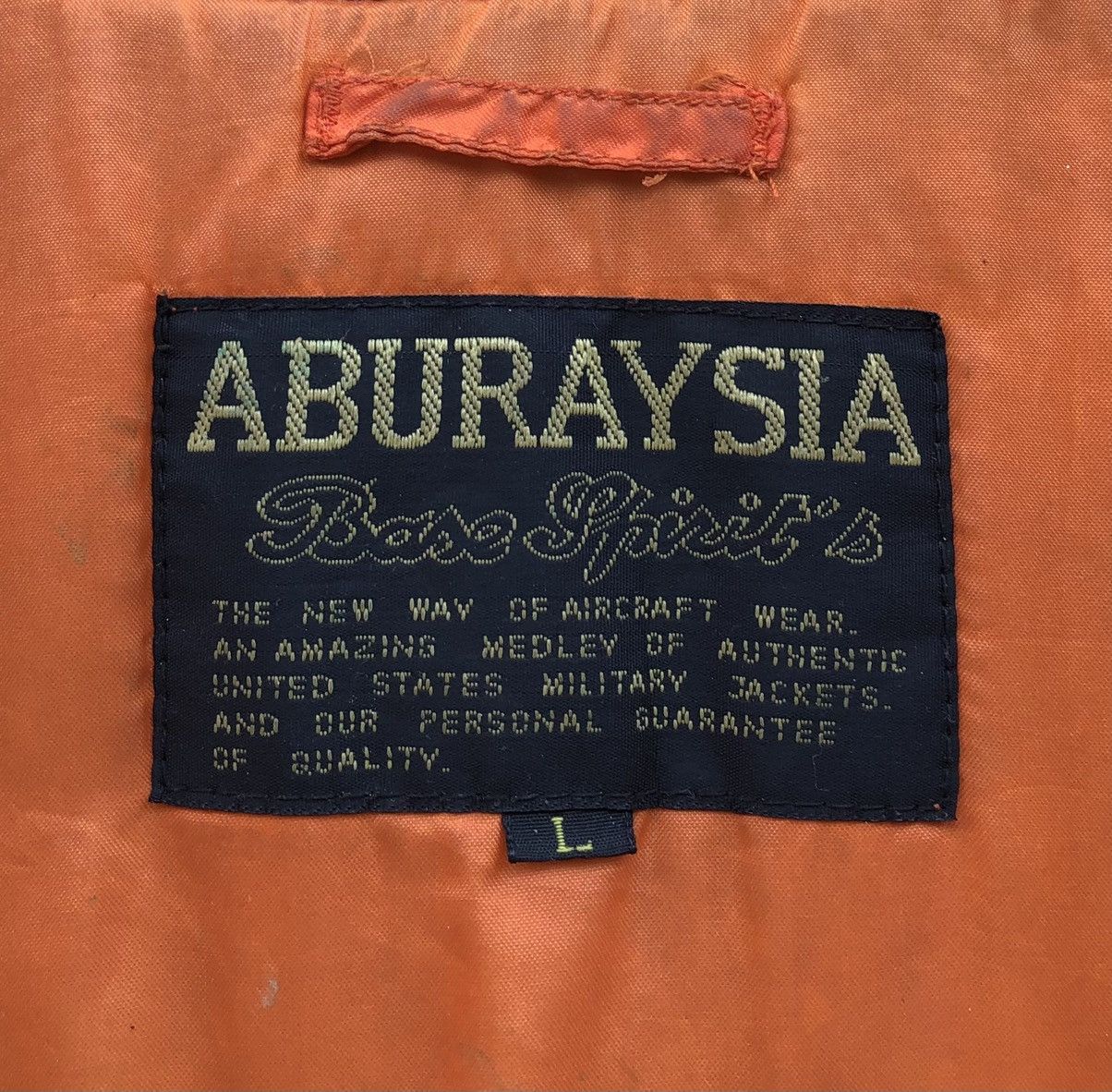Vintage Vintage Sun Faded Bomber Jacket By ABURAYSIA Size US L / EU 52-54 / 3 - 13 Thumbnail