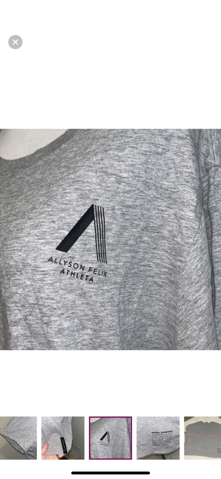 Athleta Athleta x allyson Felix 2x legend graphic T shirt Size XXL / US 16-18 / IT 52-54 - 4 Thumbnail