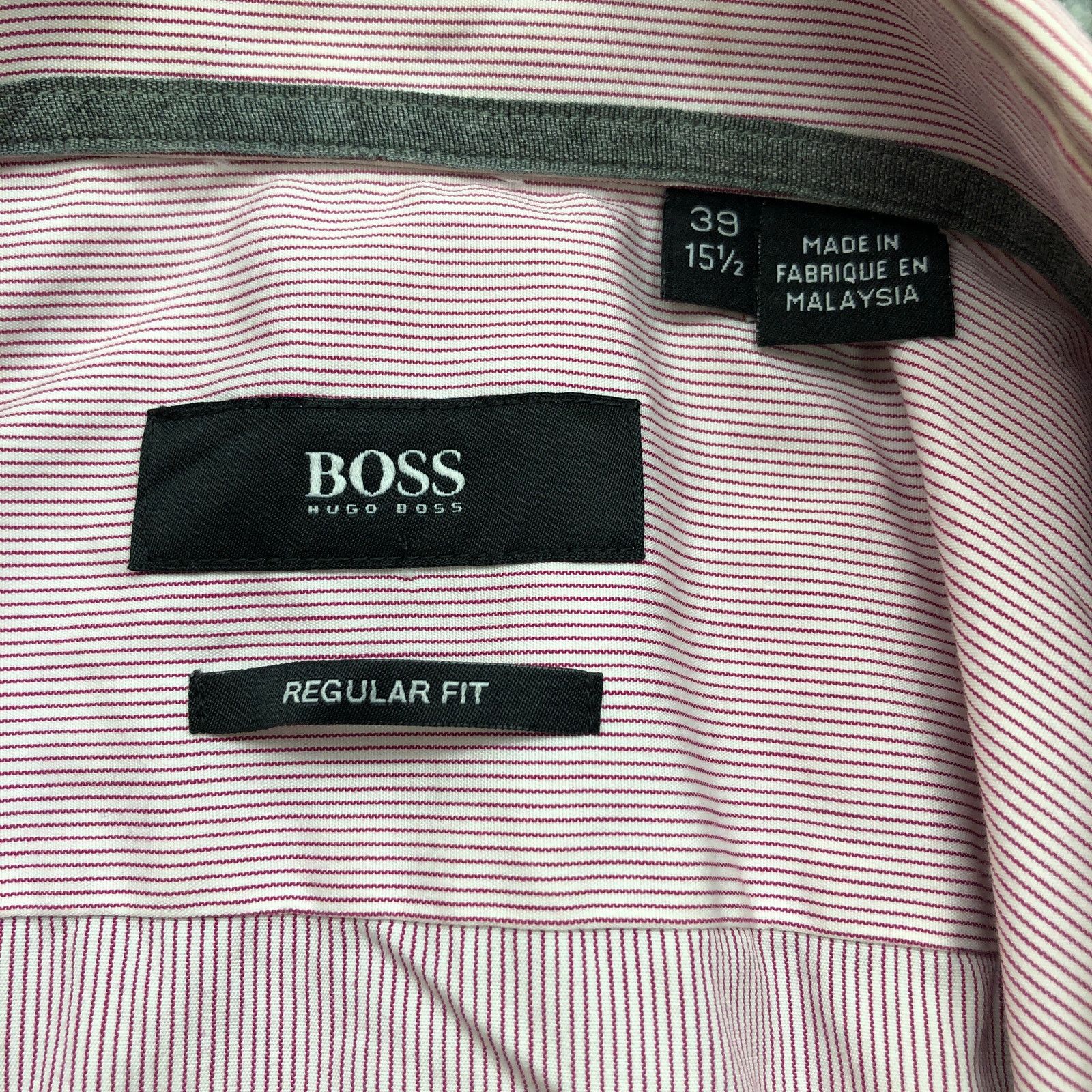 Hugo Boss Boss Hugo Boss Button Regular Fit Shirt Men Medium 39 15.5 Size US M / EU 48-50 / 2 - 3 Thumbnail