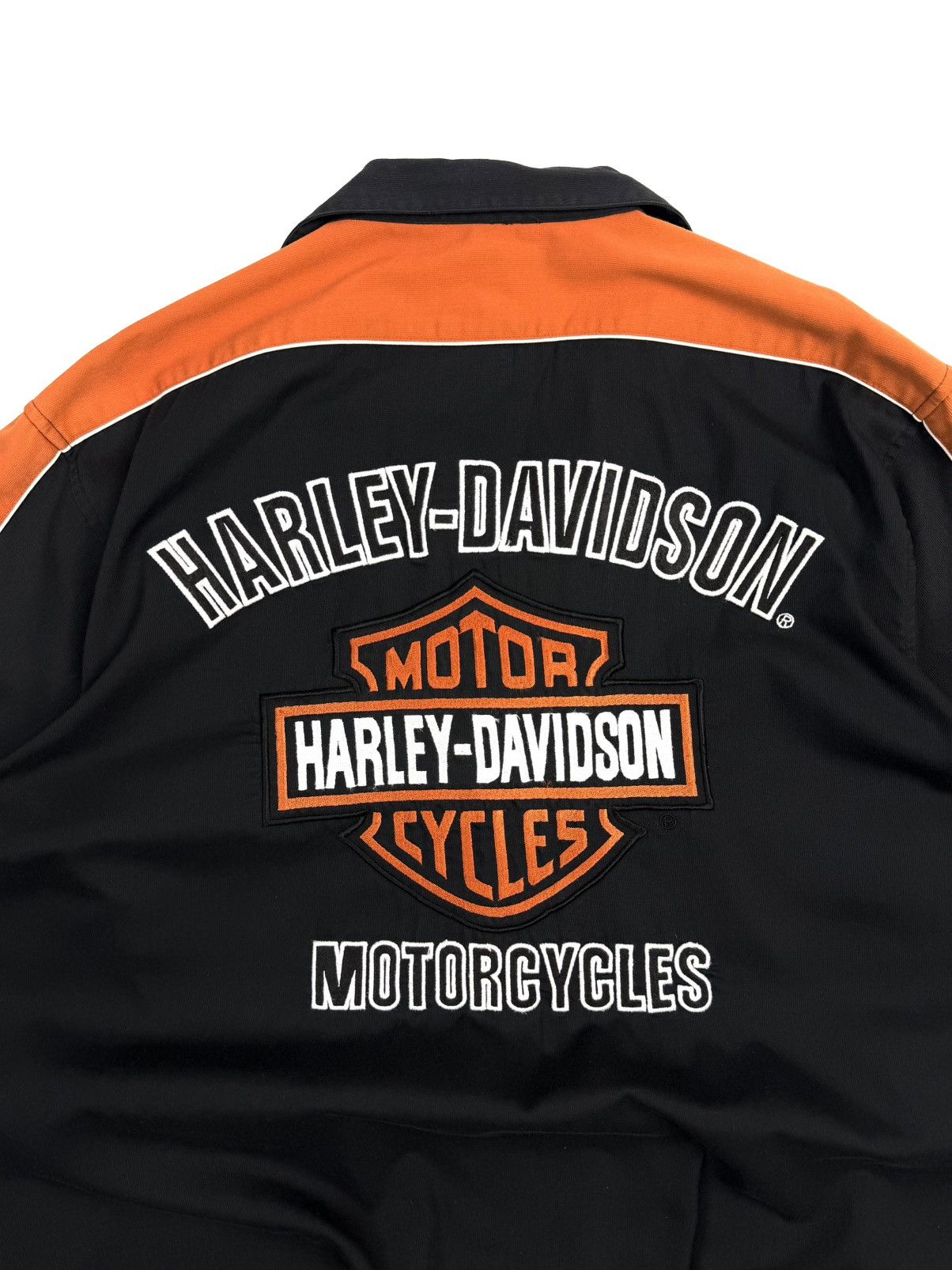 Harley Davidson Harley Davidson Vintage Mechanic Shop Shirt Rare Biker USA Size US L / EU 52-54 / 3 - 6 Thumbnail