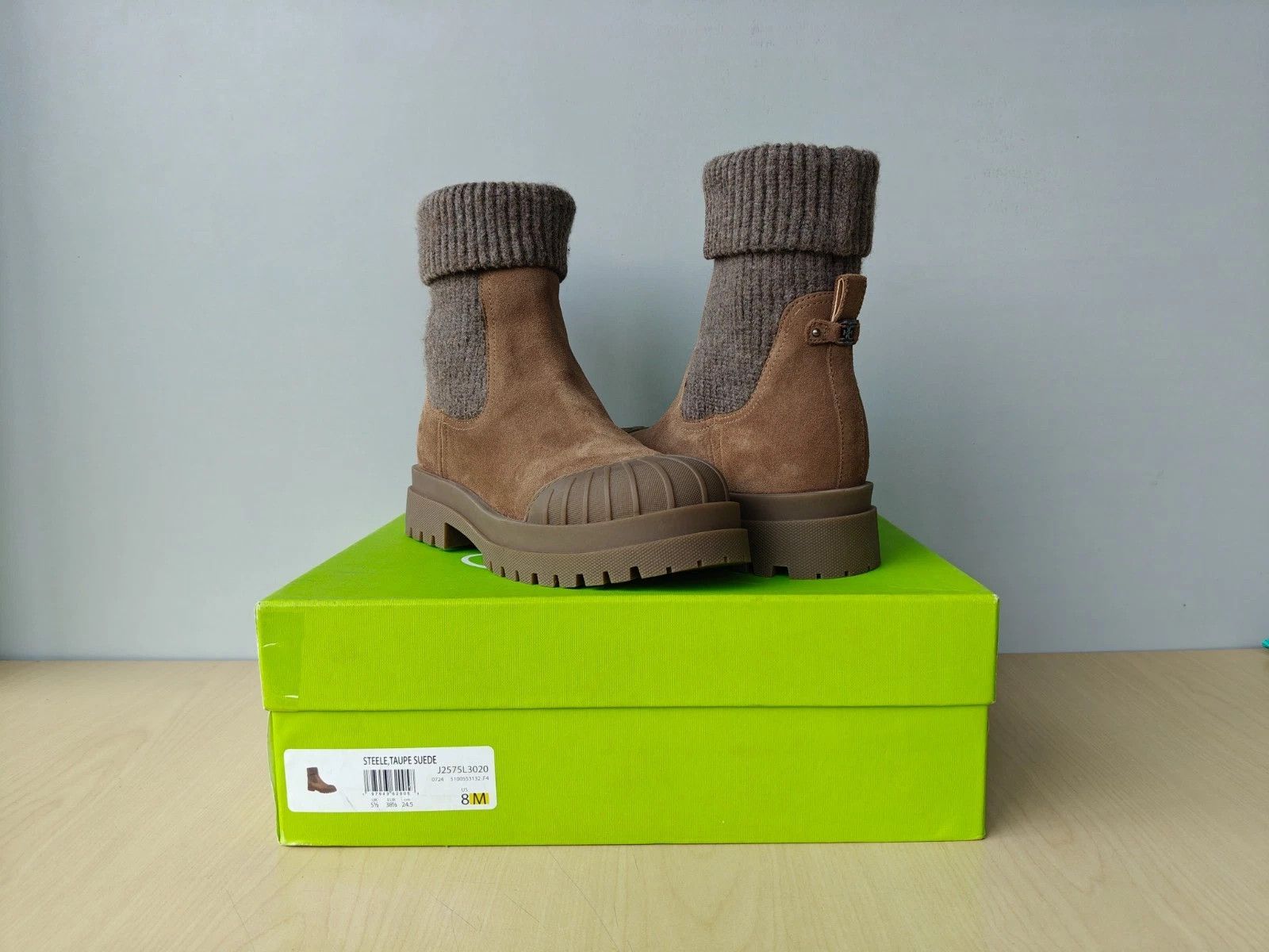 Sam Edelman Sam Edelman Steele Knit Chelsea Boot T / 0043 Size US 8 / IT 38 - 9 Thumbnail