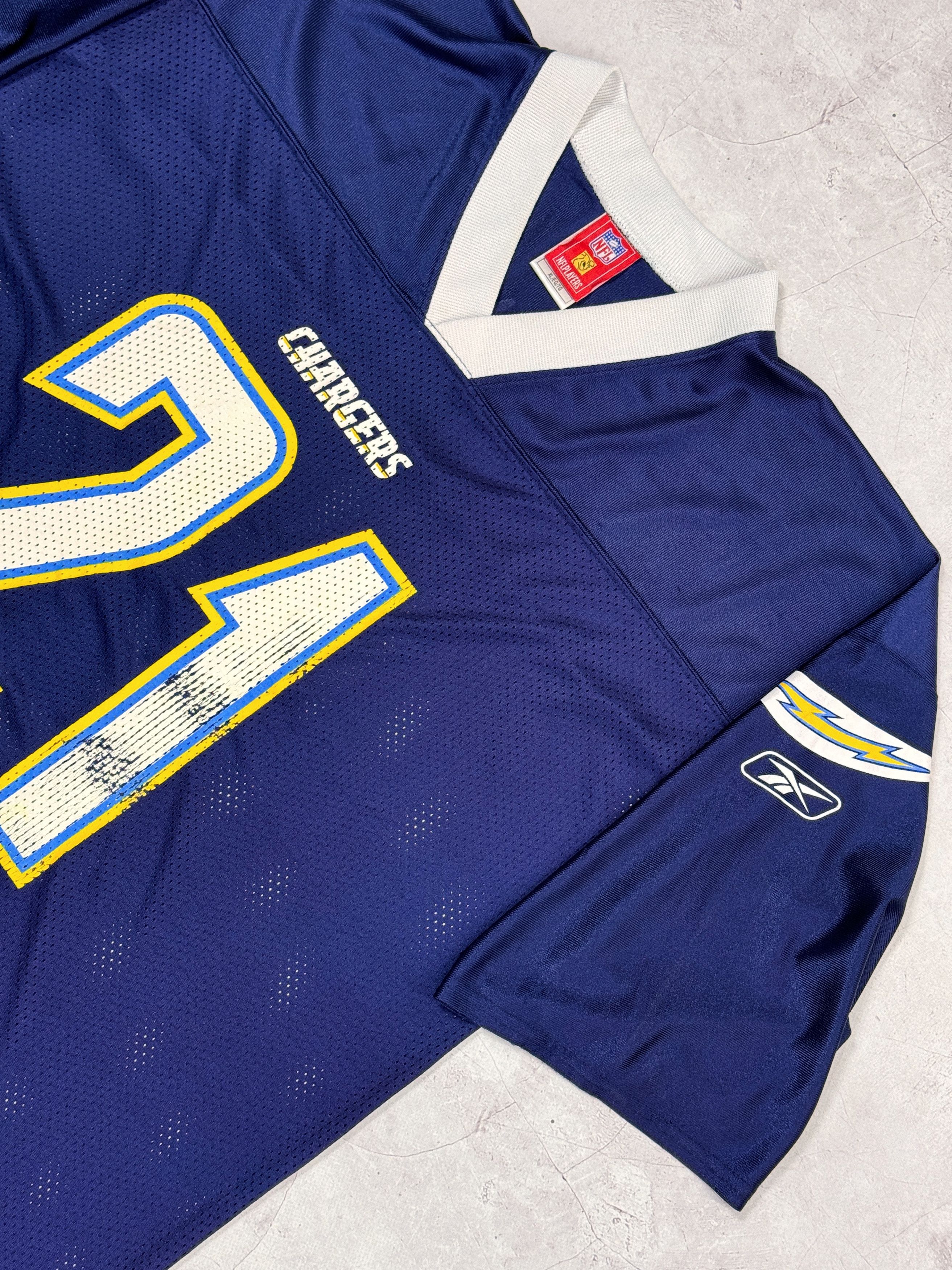 NFL × Reebok × Vintage 2007 Los Angeles Chargers NFL Jersey #21 TOMLINSON by Reebok Size US XL / EU 56 / 4 - 5 Thumbnail