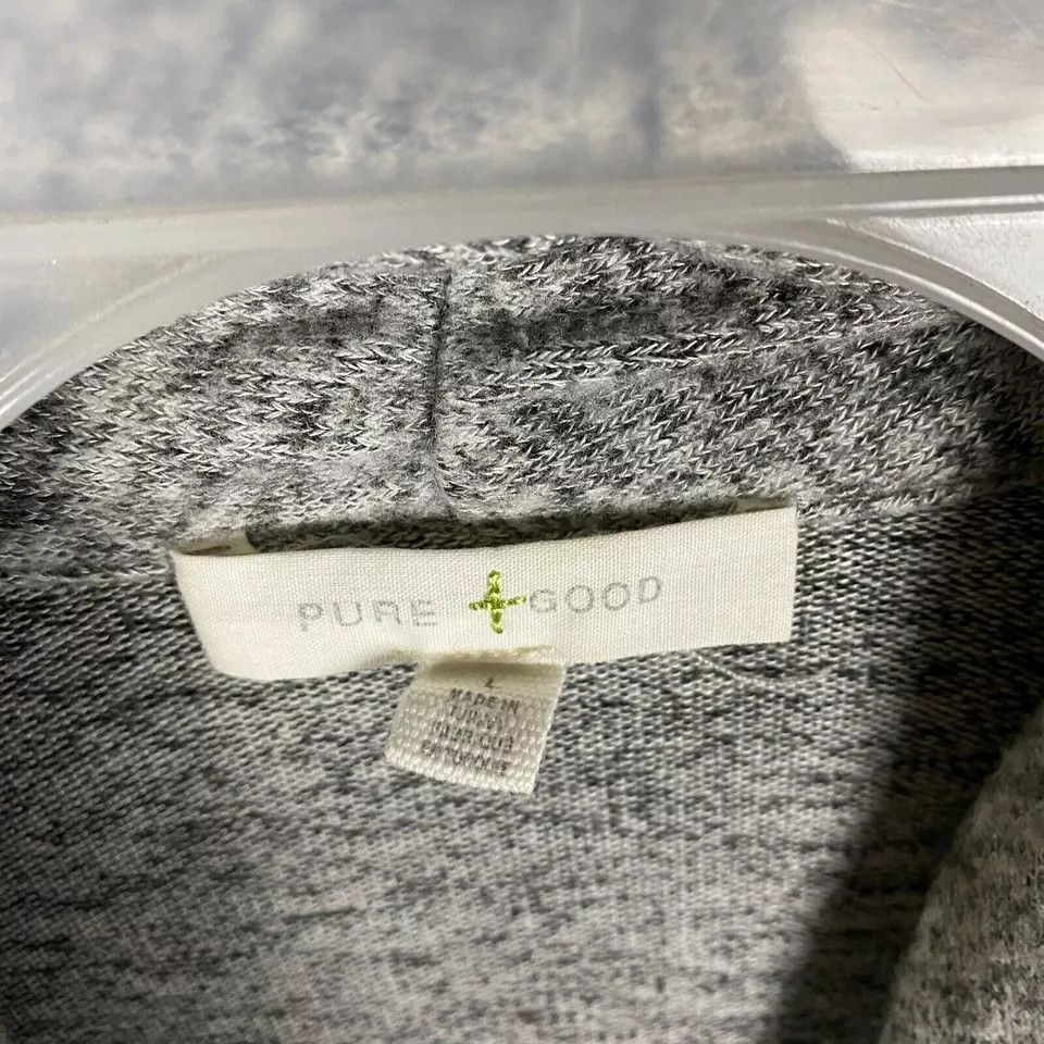 Other Pure Good Cardigan Women's Large Gray Viscose Blend Adults L Size L / US 10 / IT 46 - 3 Thumbnail