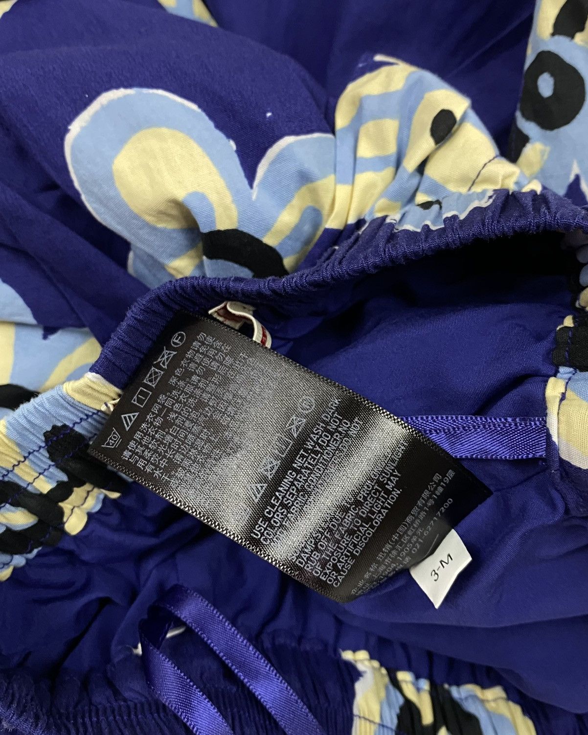 Marni × Uniqlo Marni Uniqlo Balloon Shape Flower Print Skirt Blue Size 27" / US 4 / IT 40 - 14 Thumbnail