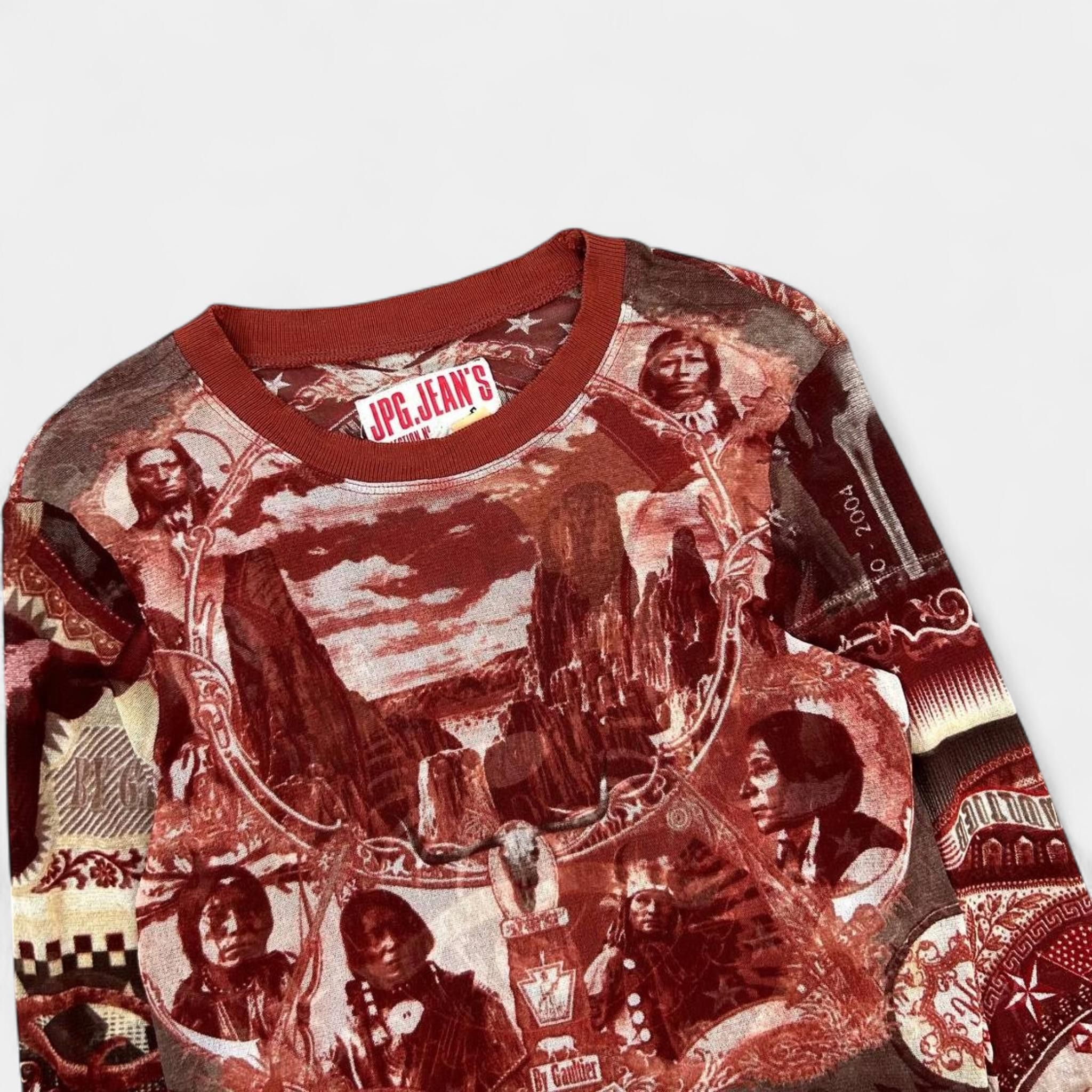 Jean Paul Gaultier Jean Paul Gaultier Native American Longsleeve Size US S / EU 44-46 / 1 - 2 Thumbnail