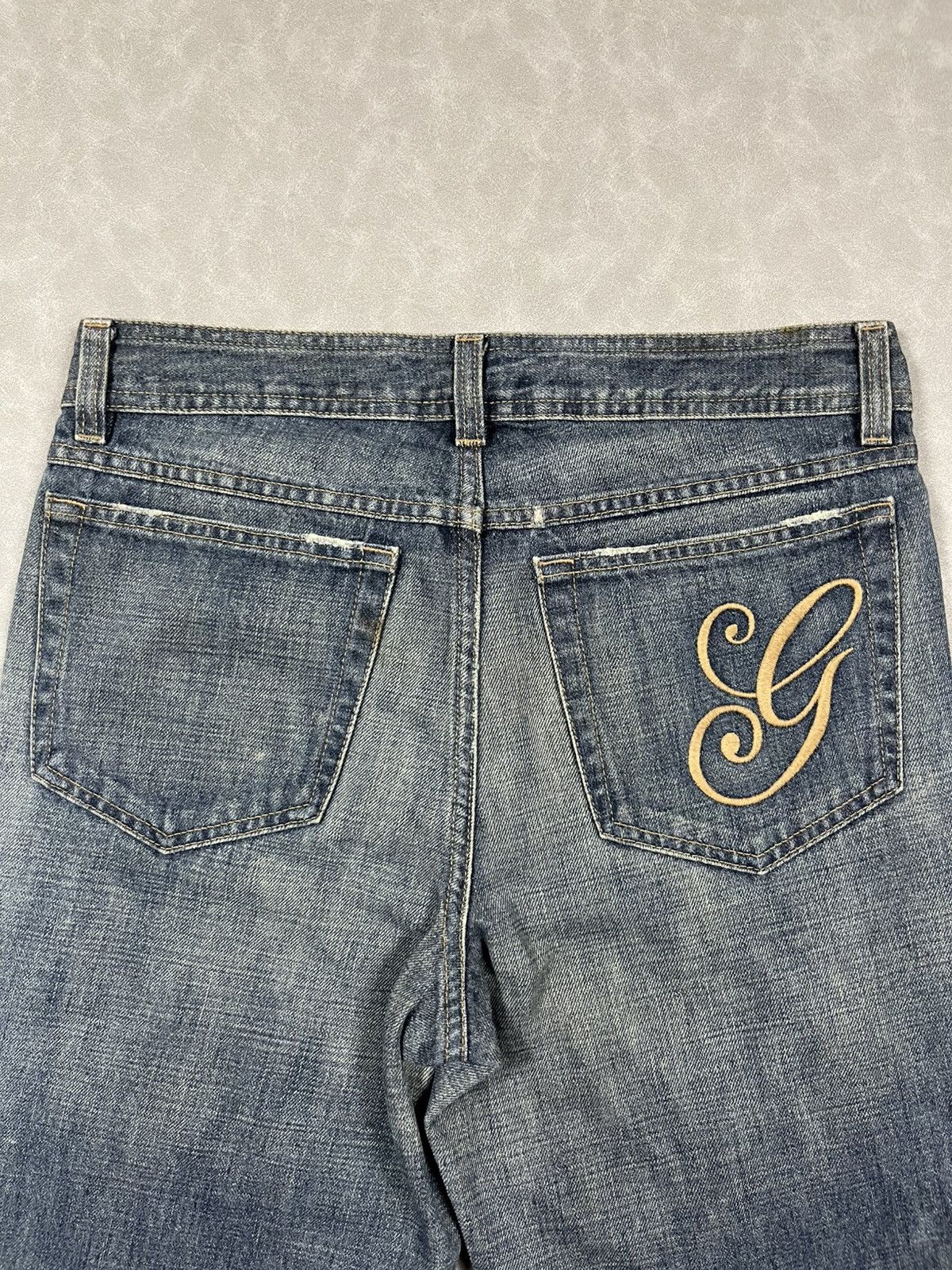 Gucci 90s Gucci denim pants Size 27" / US 4 / IT 40 - 4 Thumbnail