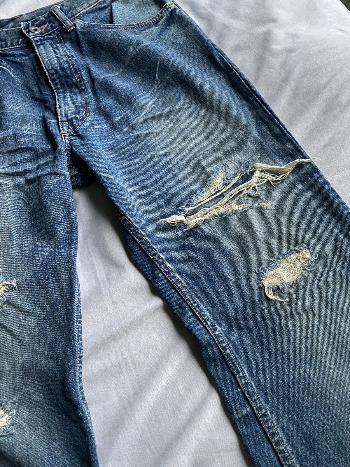 Isamu Katayama Backlash Isamu katayama backlash Cow Leather Patch Denim Size US 32 / EU 48 - 2 Thumbnail