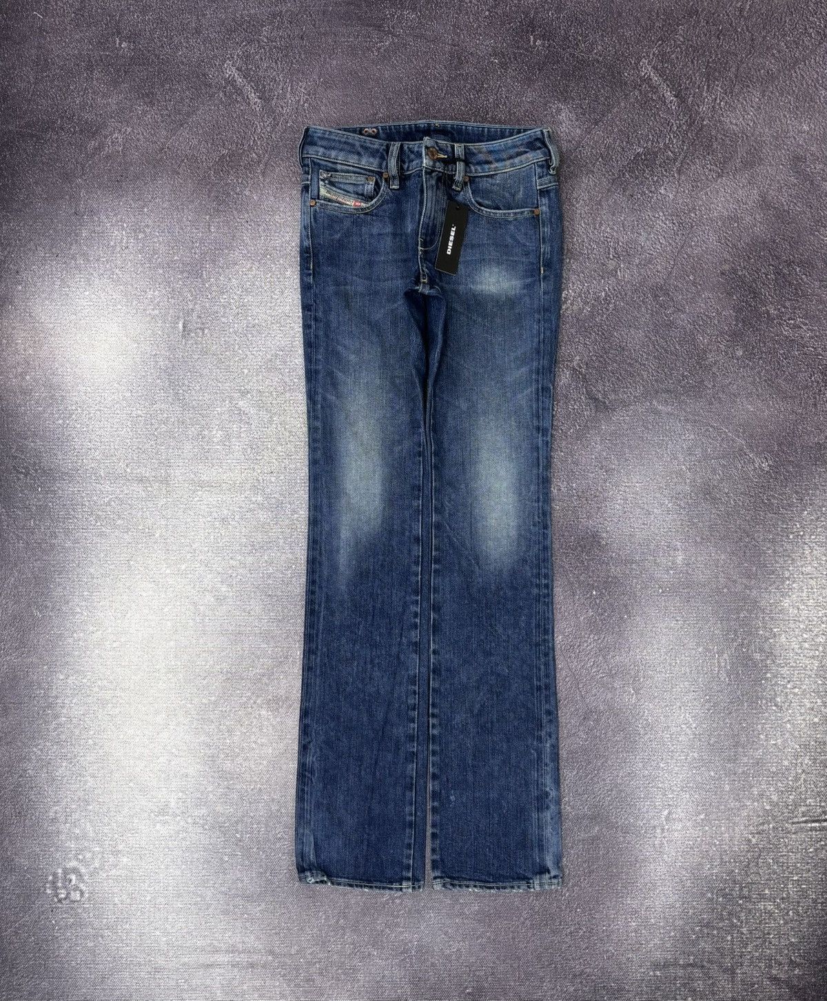 Adidas × Diesel Diesel X Adidas Sample F/W08 NWT Women’s Blue Denim Jeans Size 28" / US 6 / IT 42 - 1 Thumbnail