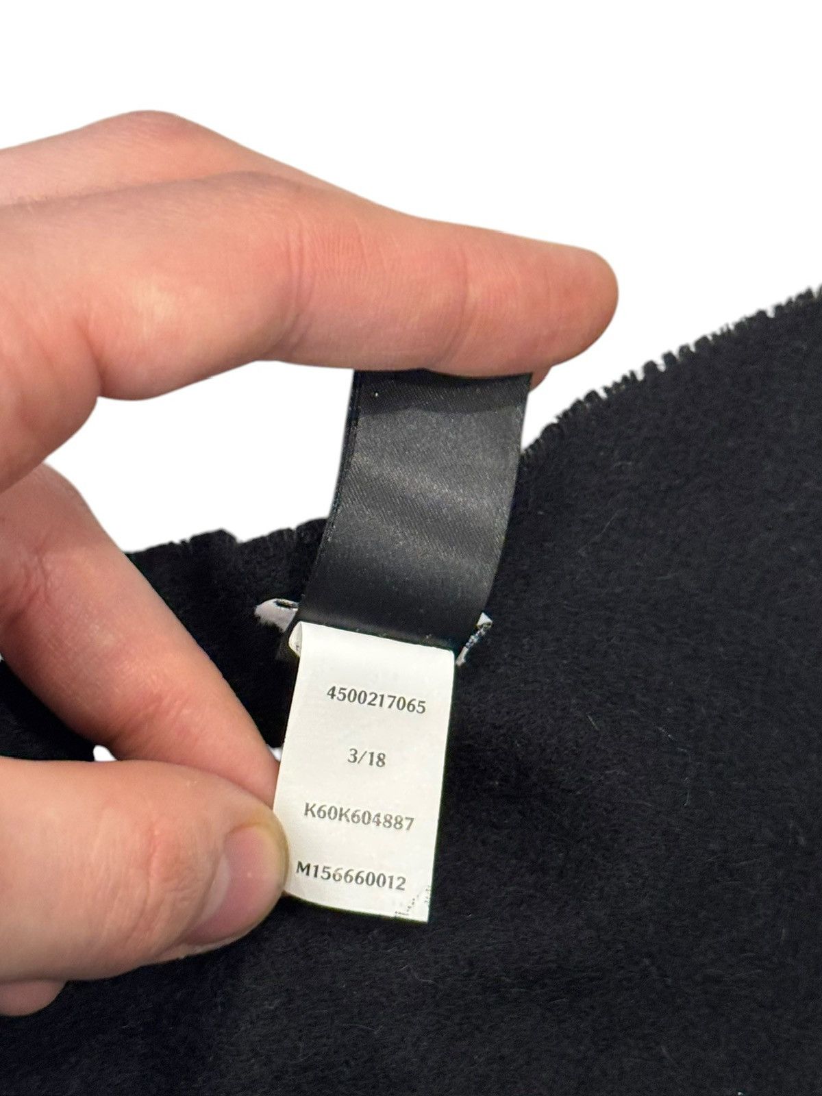 Calvin Klein Calvin Klein Logo Black Wool Wrap Shawl Scarf Size ONE SIZE - 4 Thumbnail