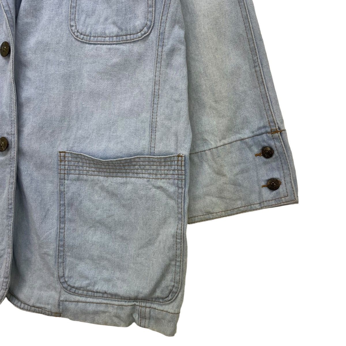 Fendi 🔥Vintage 80s Fendi Chore Jacket Size M / US 6-8 / IT 42-44 - 6 Thumbnail