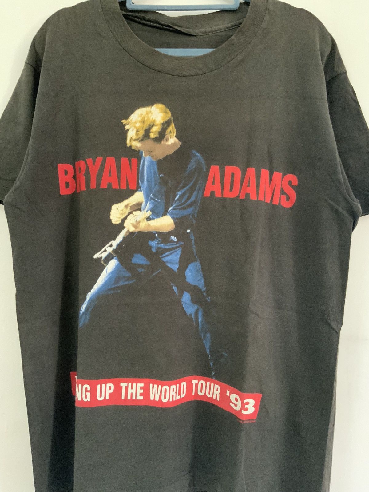 Band Tees Vintage Bryan Adams Waking Up The World Tour ‘93 Tee Size US M / EU 48-50 / 2 - 8 Thumbnail