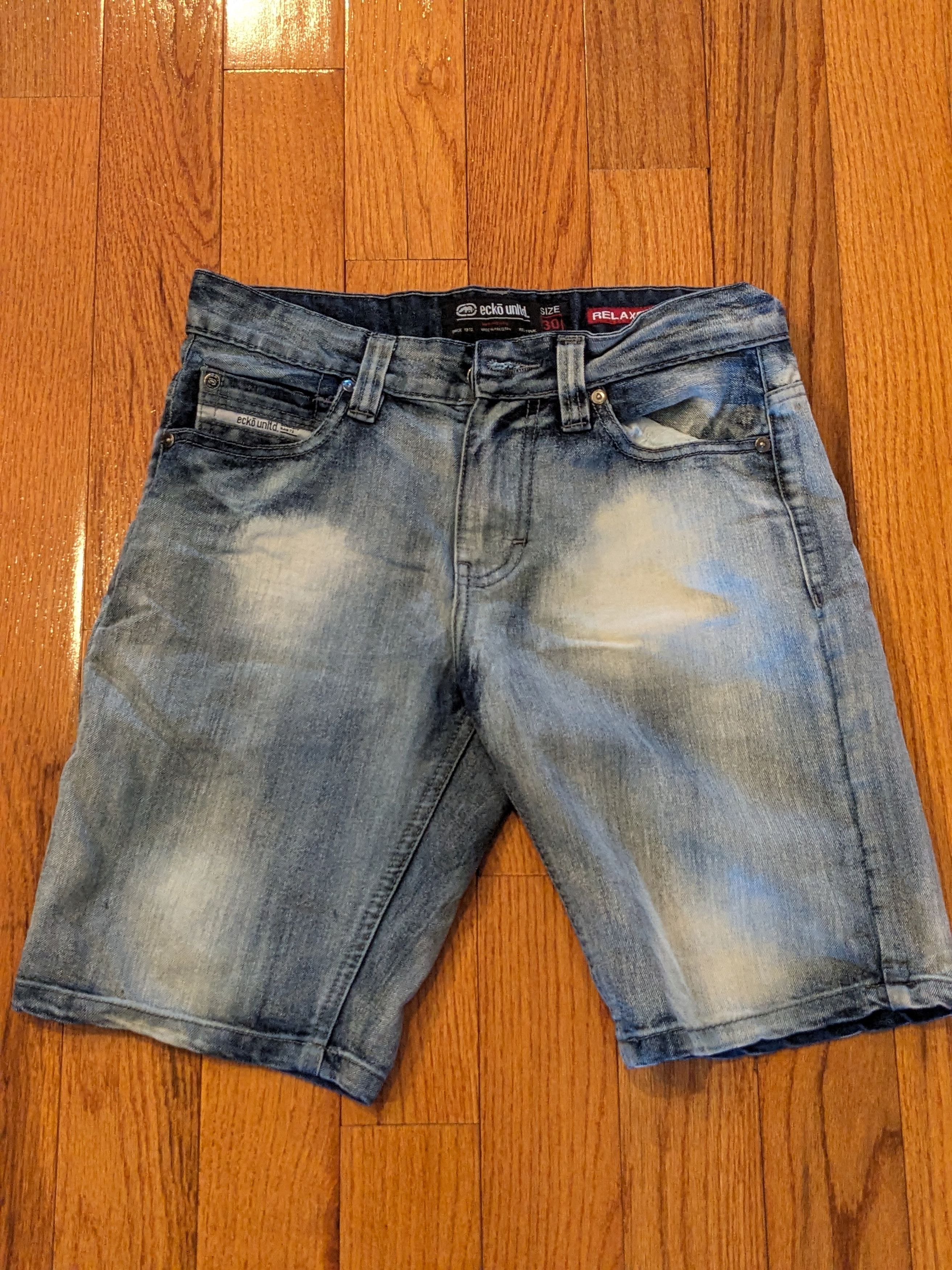 Ecko Unltd. × Vintage Vintage Y2K Ecko Unlimited 30 Denim Shorts Jeans Jorts Size US 30 / EU 46 - 3 Thumbnail