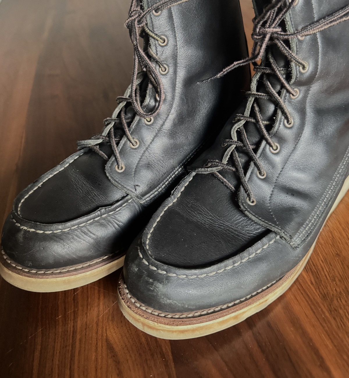 Red Wing Red Wing 8” Moc Boots Size US 11 / IT 41 - 7 Thumbnail