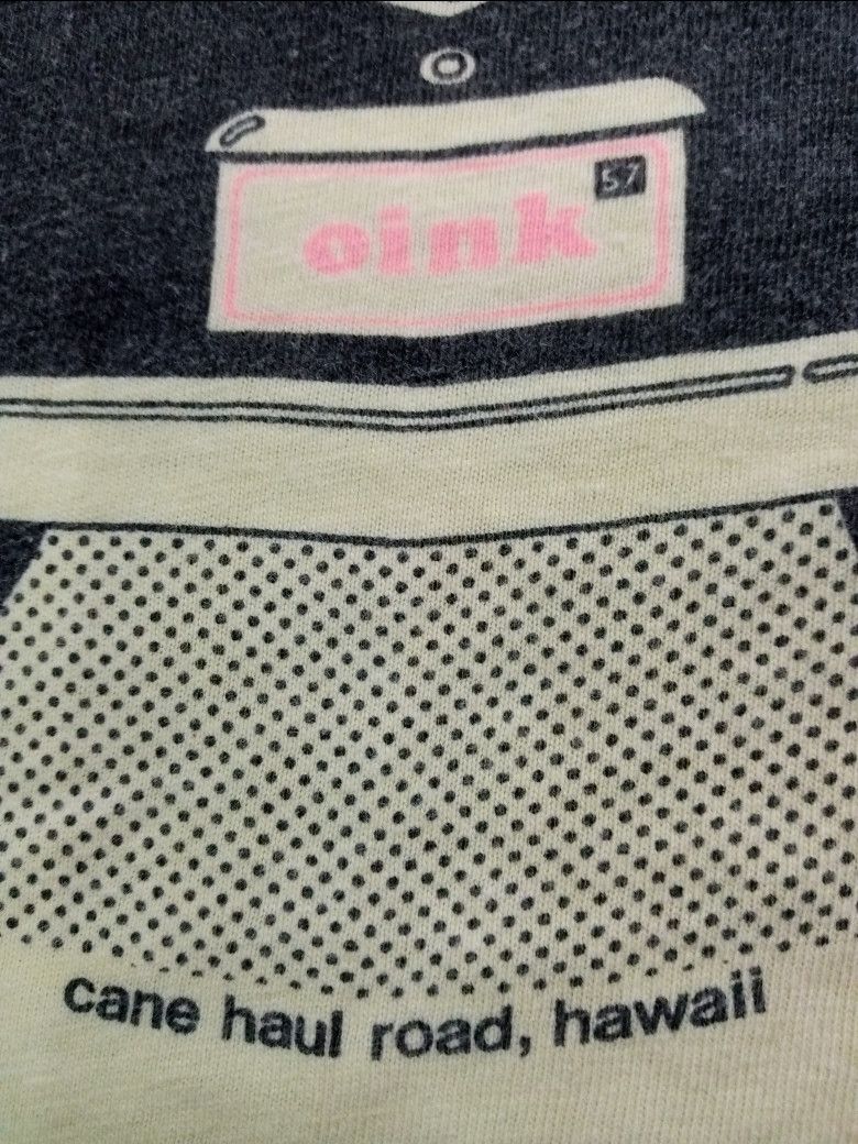 Vintage Vintage 1987 single stitch Hanes tee : OINK Roadhog Size US M / EU 48-50 / 2 - 4 Thumbnail