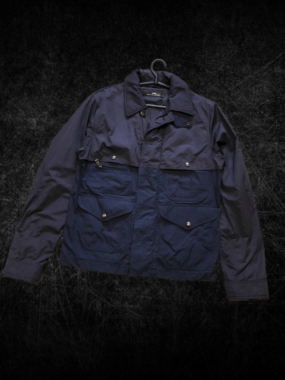 Polo Ralph Lauren L RLX Cargo Jacket Waterproof Navy Golf