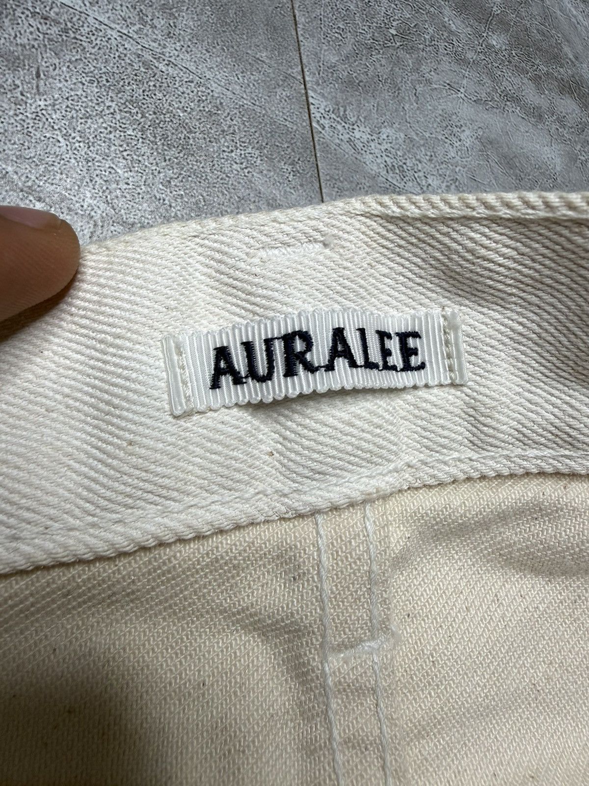 Auralee Auralee Hardtwist Denim 5P pants Size US 26 / EU 42 - 10 Thumbnail