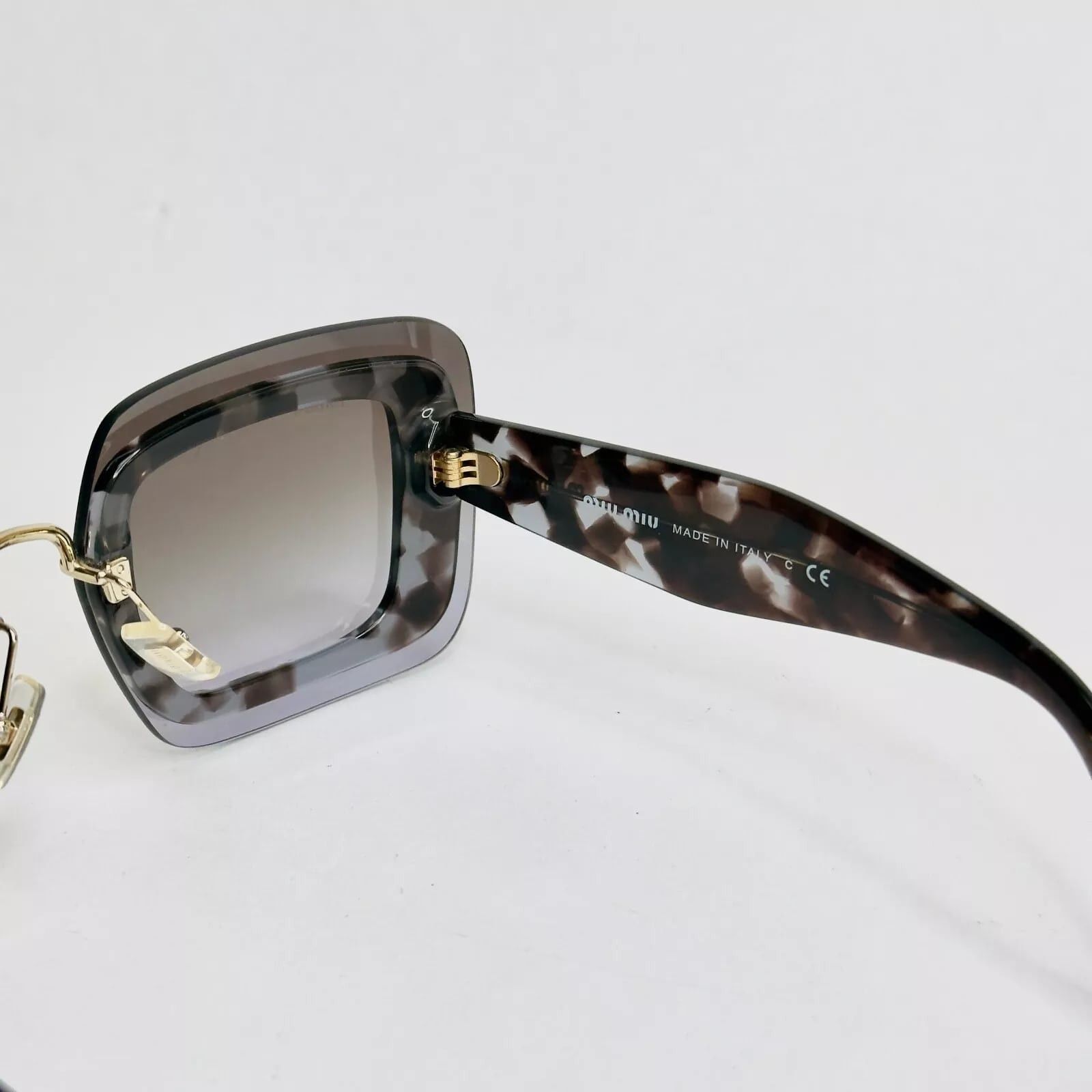 Miu Miu MIU MIU REVEAL MU02RS Lilac Brown Fashion Sunglasses 02R Size ONE SIZE - 6 Thumbnail