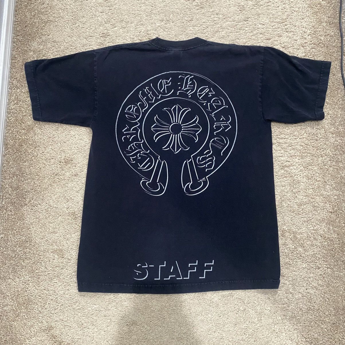 Chrome Hearts *RARE* Chrome Hearts Staff Tee Size US L / EU 52-54 / 3 - 8 Thumbnail