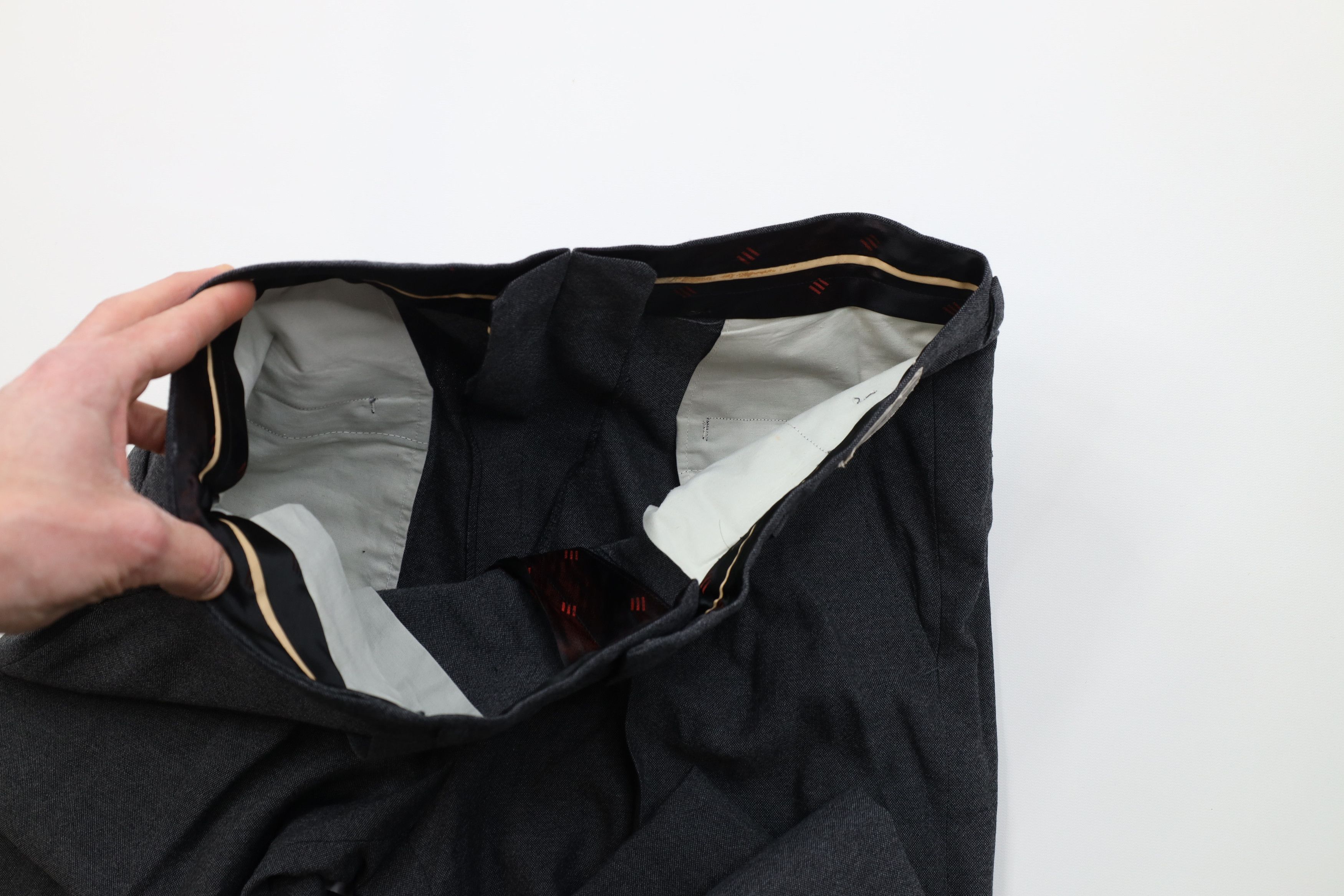Vintage Deadstock Vintage 50s Hollywood Regency Chino Pants Trousers Size US 34 / EU 50 - 10 Thumbnail
