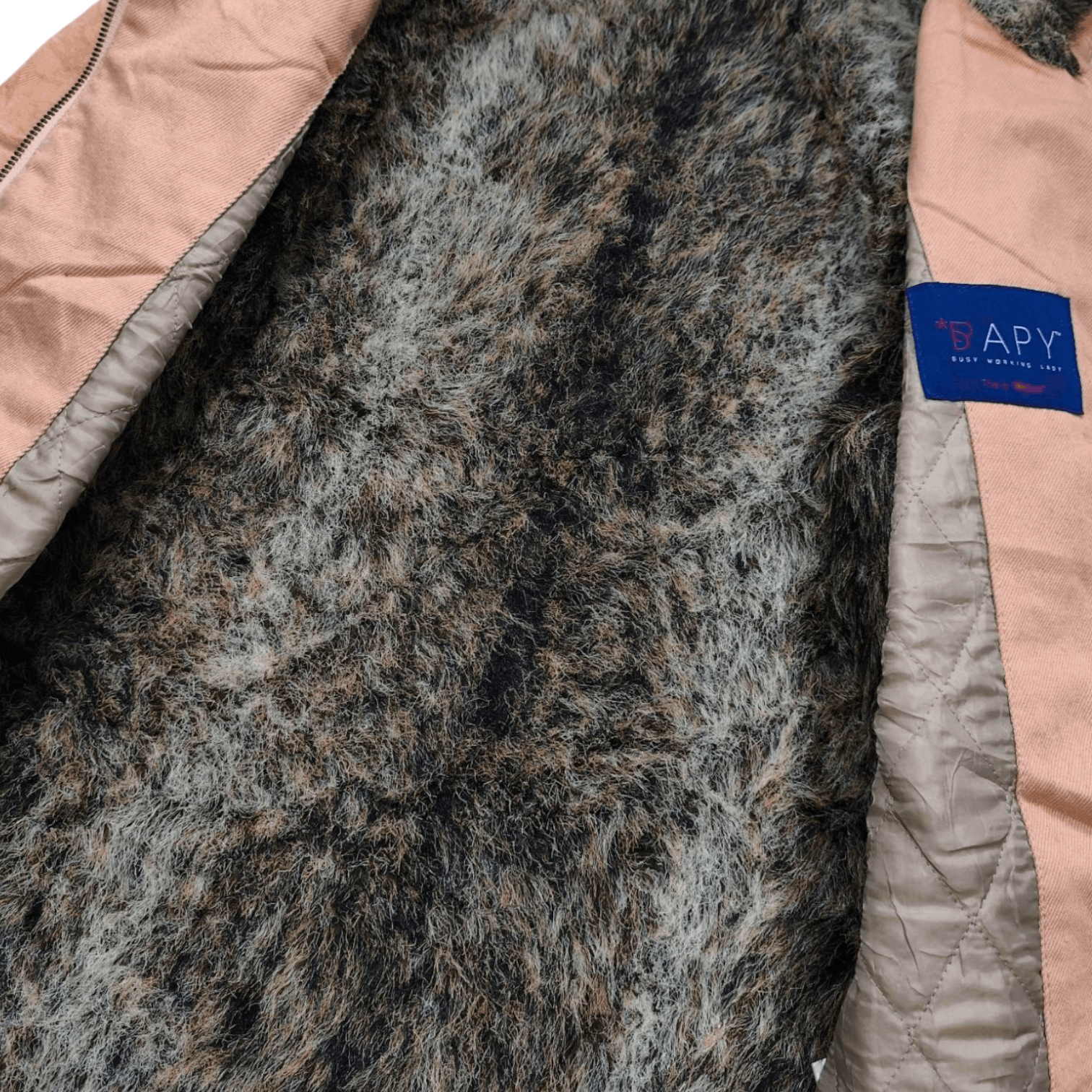 Bape BAPY by BAPE Fur Inner Canvas Hoodie Jacket Size M / US 6-8 / IT 42-44 - 8 Thumbnail