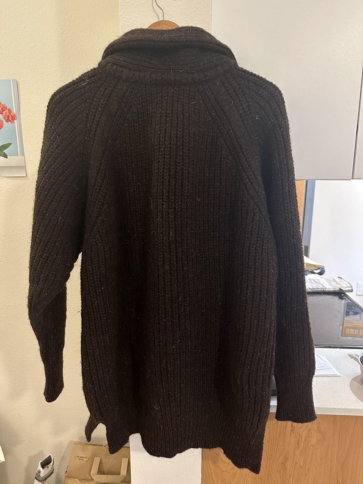 Jan Jan Van Essche O Project Heavy Wool Cardigan Size US S / EU 44-46 / 1 - 4 Thumbnail