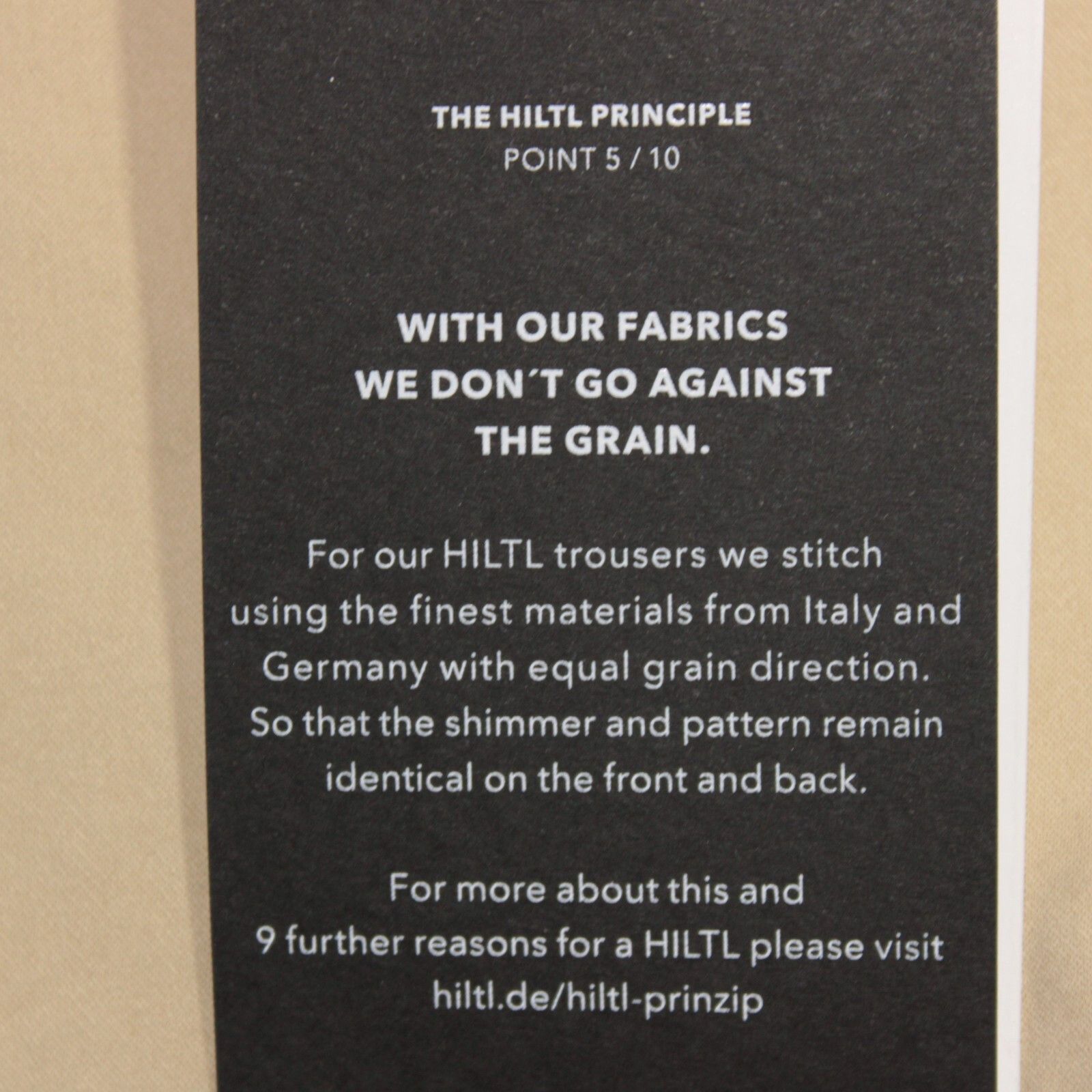 Hiltl Hiltl New with tags Chino Size 32 US In Beige Size US 32 / EU 48 - 6 Thumbnail