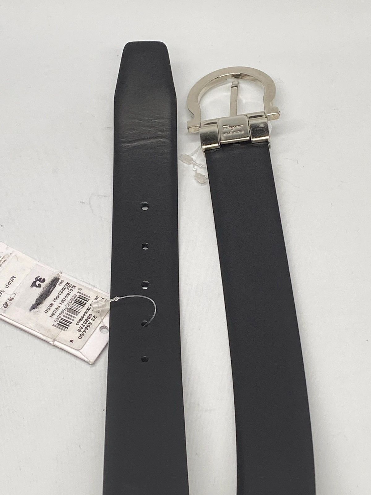 Salvatore Ferragamo Salvatore Ferragamo Reversible Leather Buckle Belt size 32 Size 32 - 5 Thumbnail