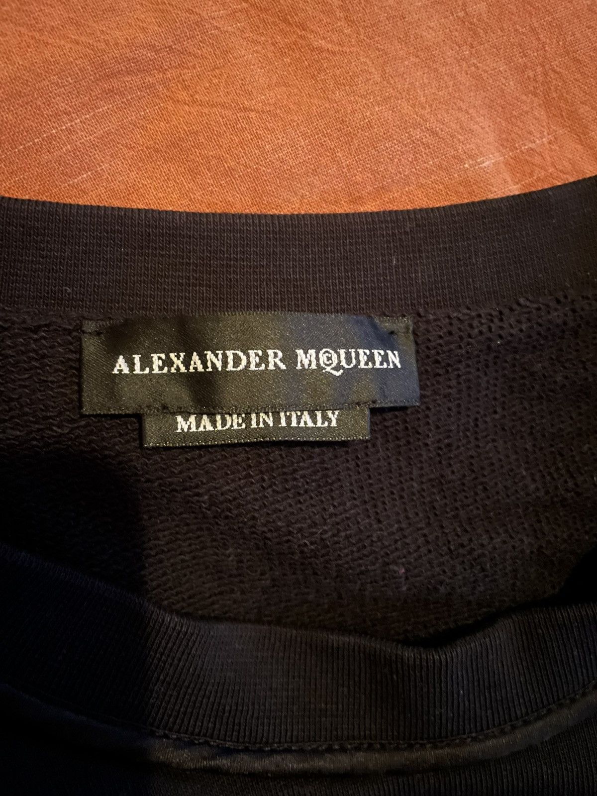 Alexander McQueen × McQ Alexander McQueen Alexander Mcqueen FW16 Logo Silk Sleeves Crewneck Men’s L Size US L / EU 52-54 / 3 - 5 Thumbnail