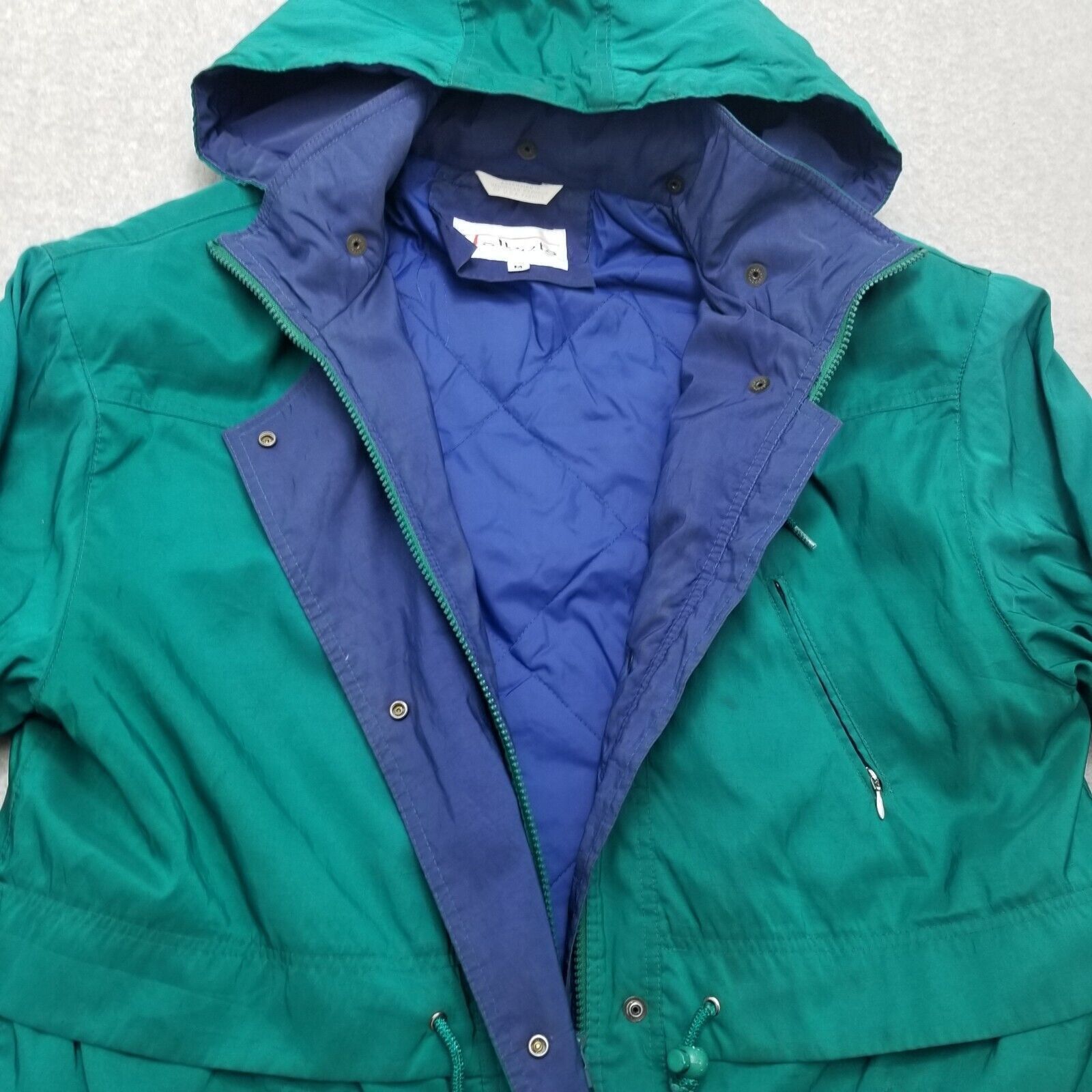 Talbots Talbots Jacket Womens Medium Hooded Pockets Full Zip Outdoor Size M / US 6-8 / IT 42-44 - 6 Thumbnail