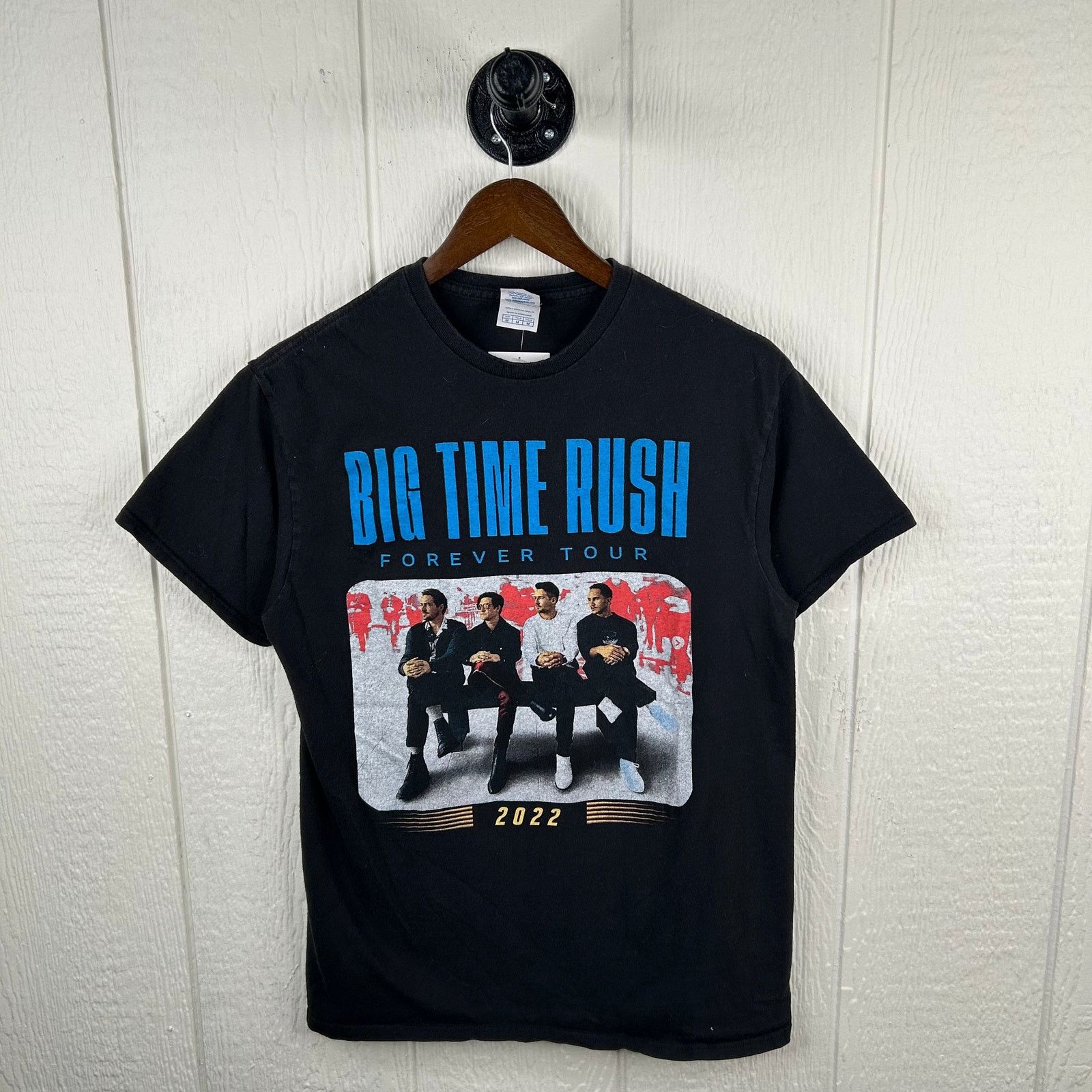 Delta 2022 Big Time Rush Forever Tour Concert Tee Size Medium Size US M / EU 48-50 / 2 - 1 Thumbnail