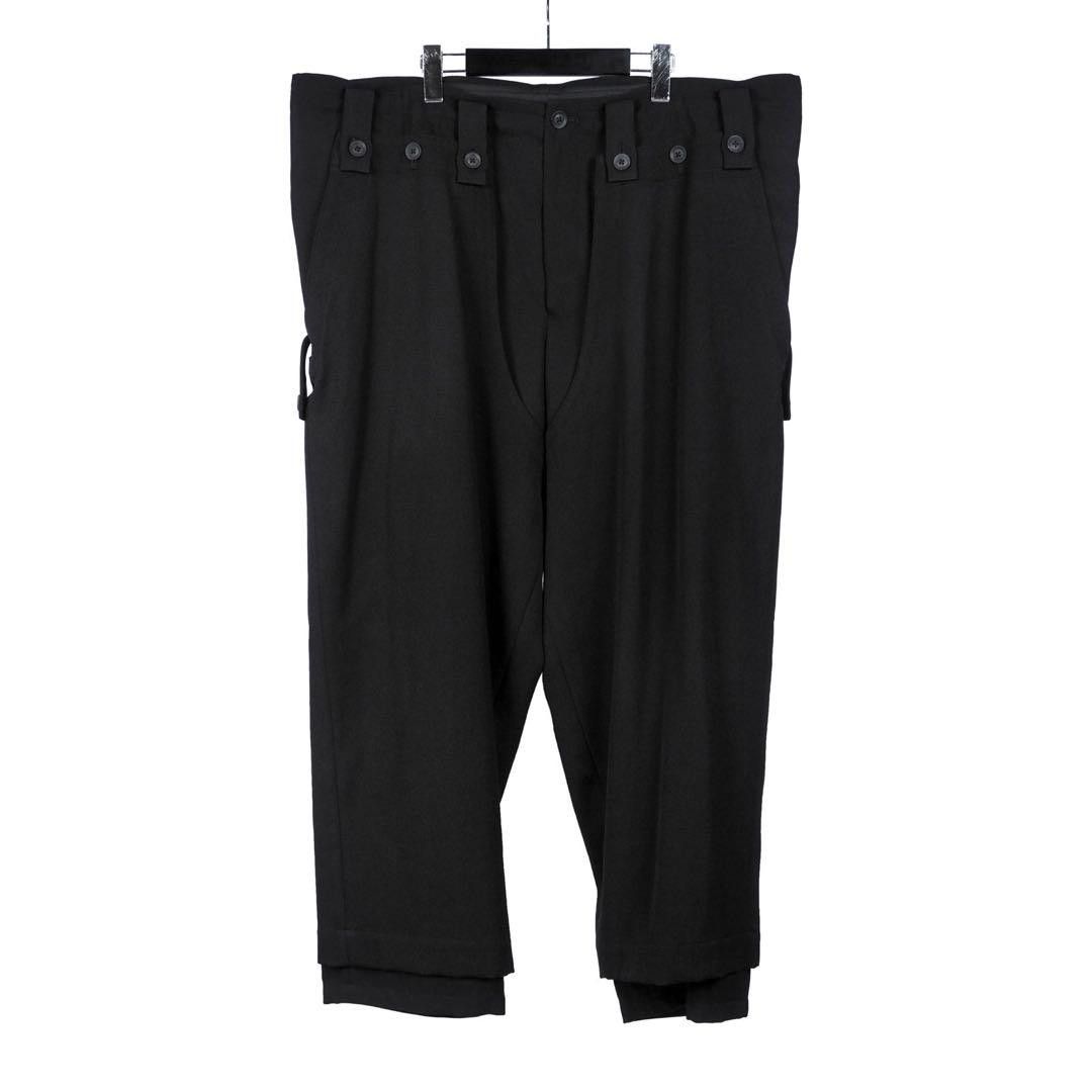 Yohji Yamamoto Yohji Yamamoto Pour Homme 21aw Covered Pants Size US 44 / EU 60 - 2 Thumbnail